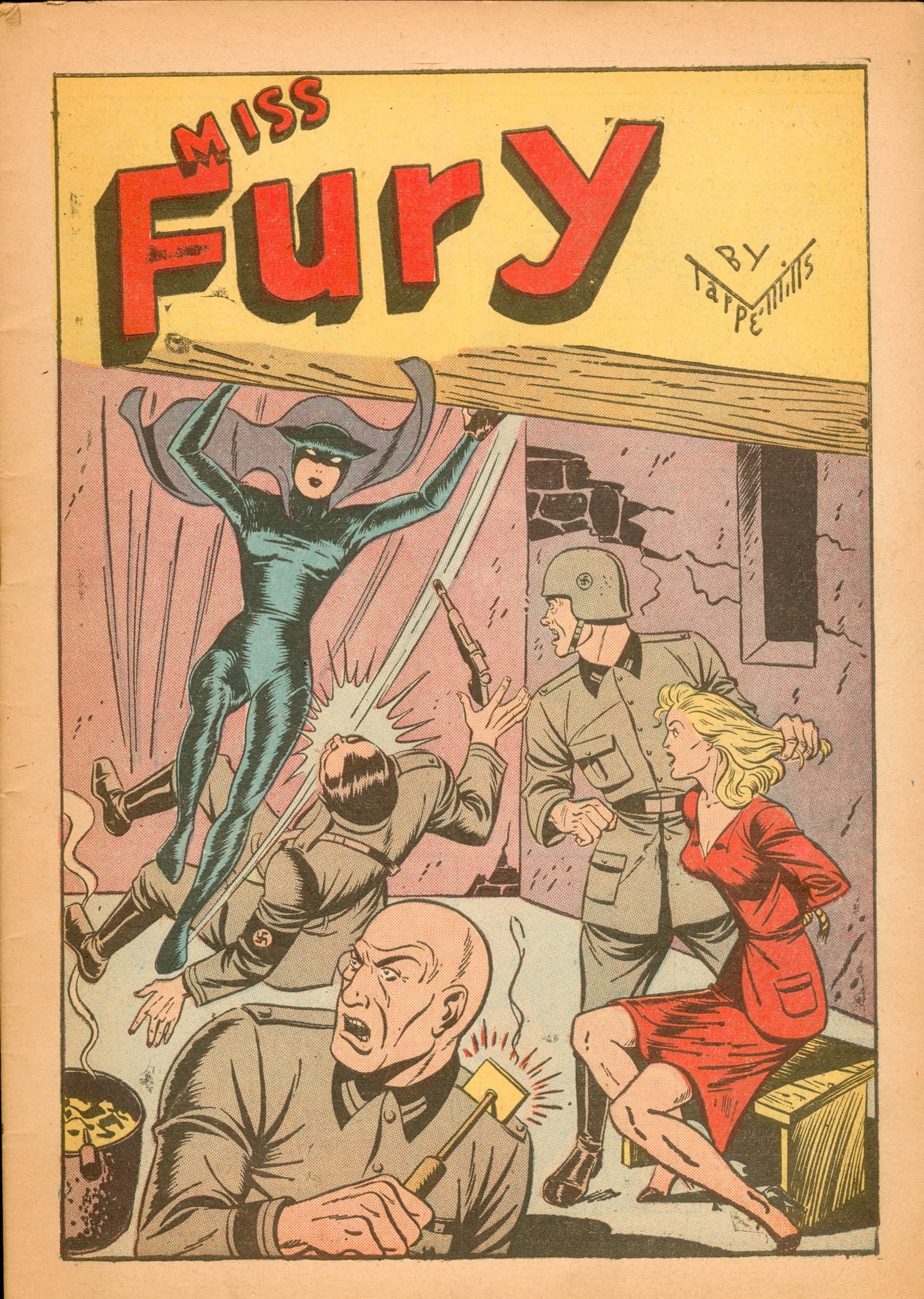 Read online Miss Fury (1942) comic -  Issue #2 - 23