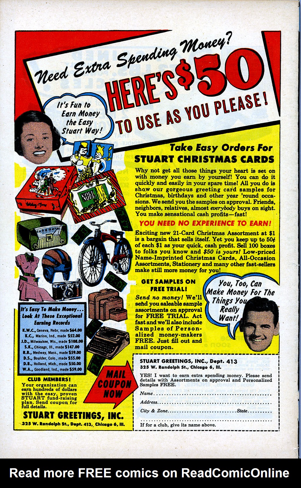 Read online Chamber of Chills (1951) comic -  Issue #19 - 36