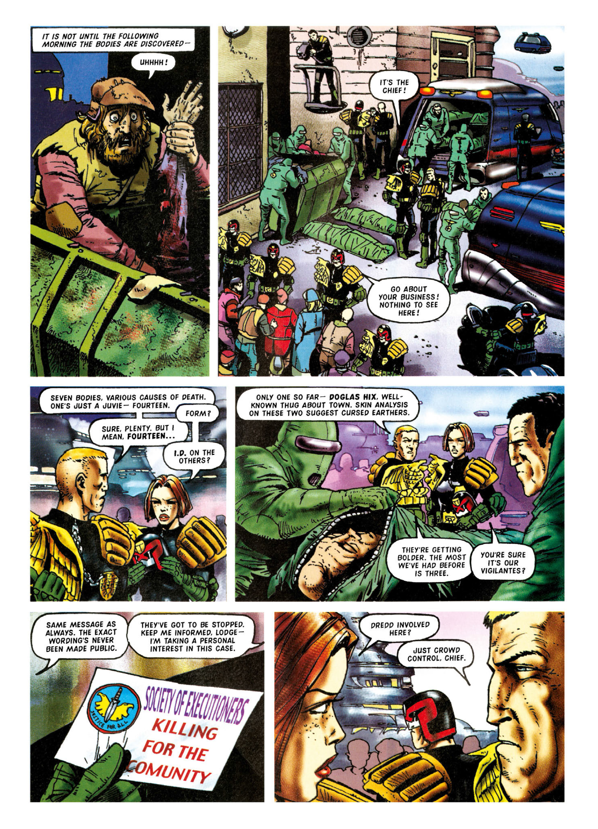 Read online Judge Dredd: The Complete Case Files comic -  Issue # TPB 28 - 137