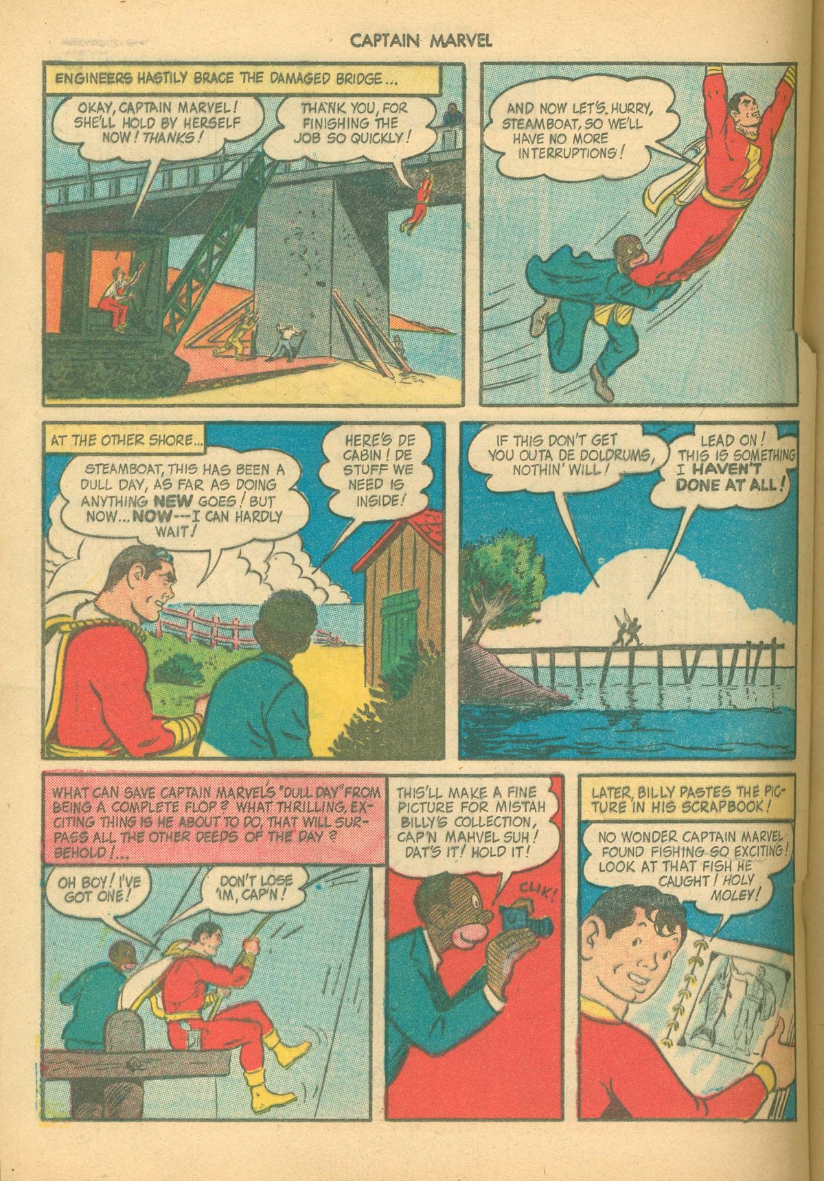 Read online Captain Marvel Adventures comic -  Issue #46 - 20
