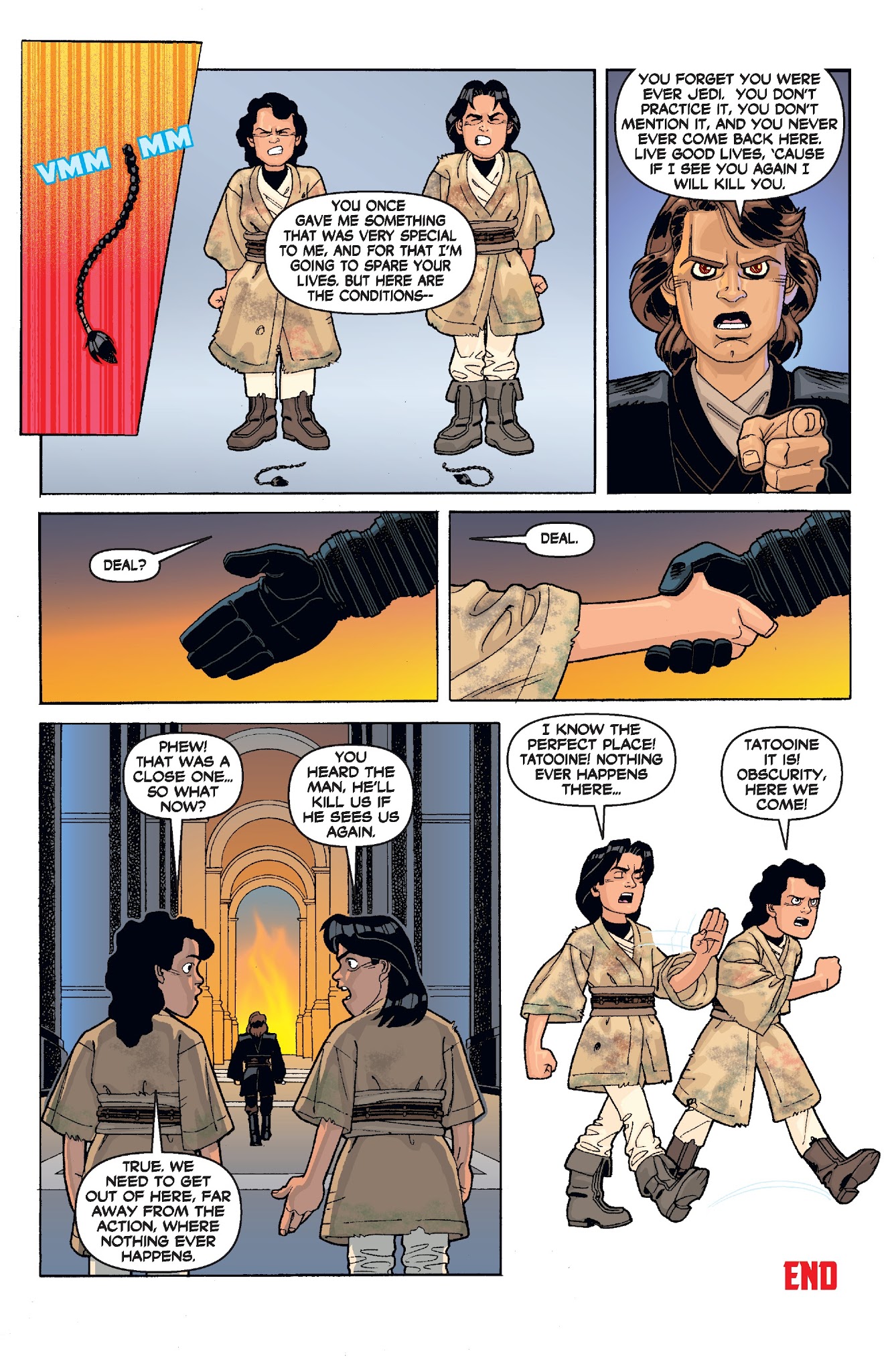 Read online Star Wars: Tag & Bink Were Here (2018) comic -  Issue # TPB - 91