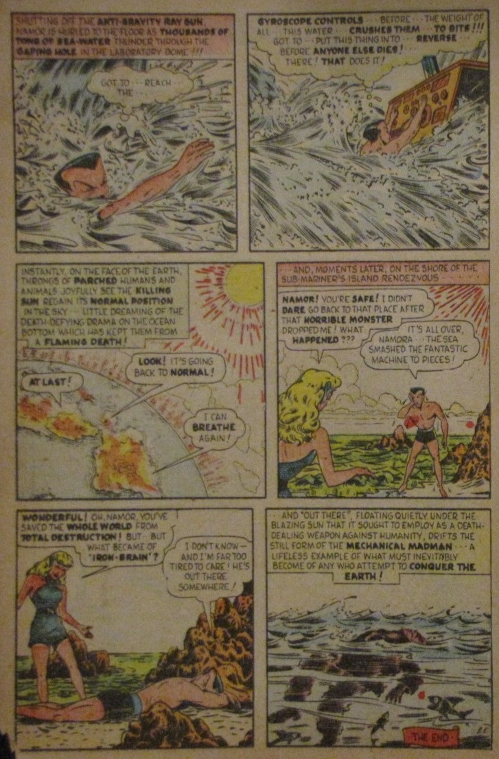 Read online Sub-Mariner Comics comic -  Issue #30 - 12