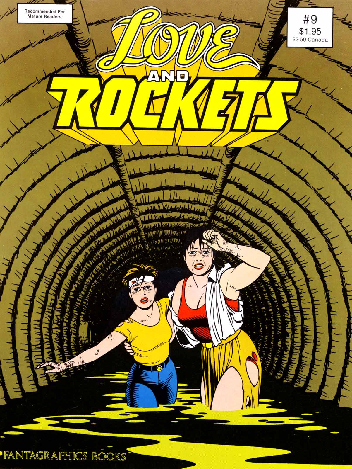 Read online Love and Rockets (1982) comic -  Issue #9 - 1