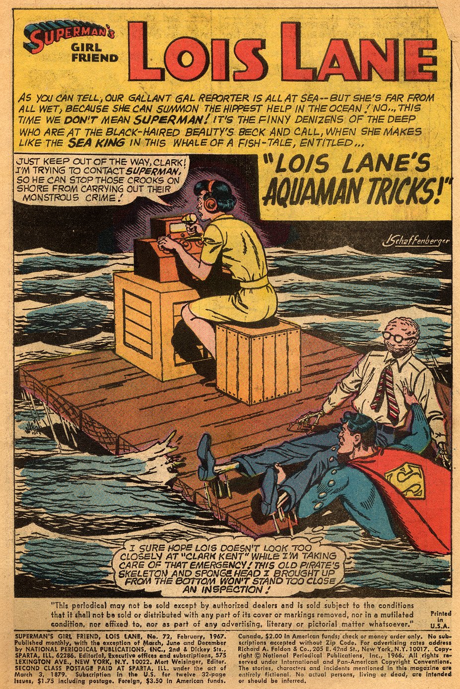 Read online Superman's Girl Friend, Lois Lane comic -  Issue #72 - 3