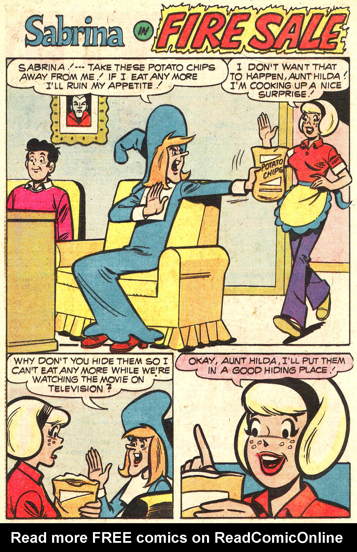 Read online Sabrina The Teenage Witch (1971) comic -  Issue #37 - 20