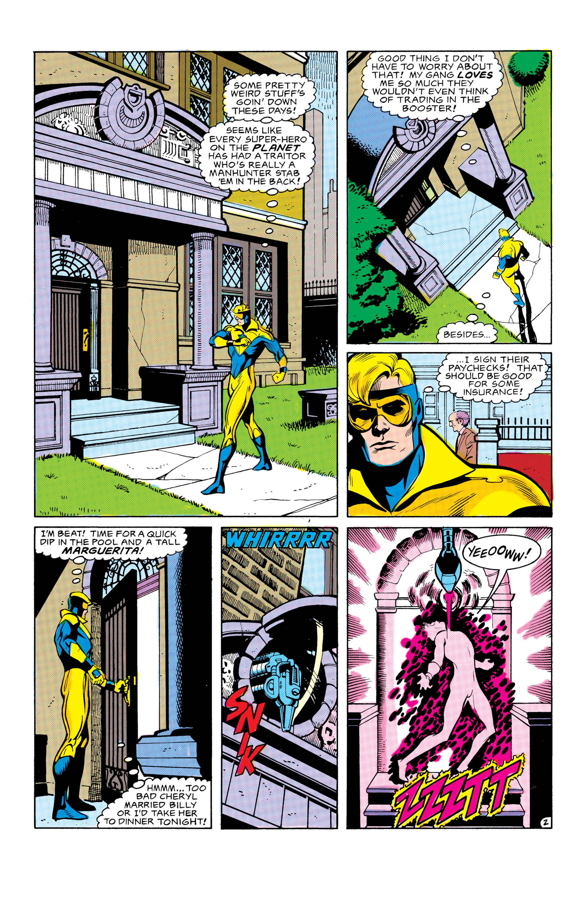 Read online Booster Gold (1986) comic -  Issue #24 - 3