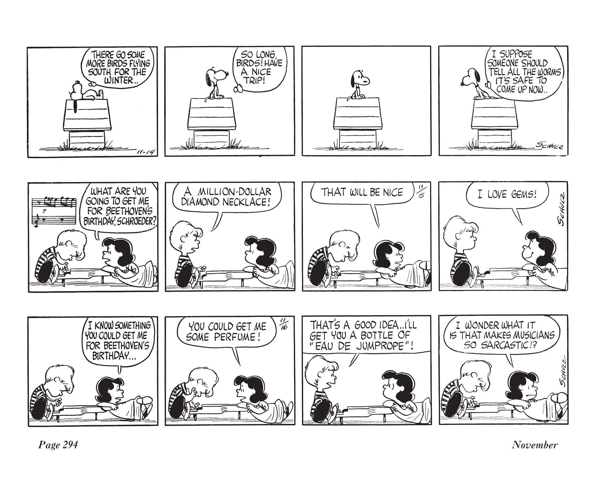 Read online The Complete Peanuts comic -  Issue # TPB 5 - 310