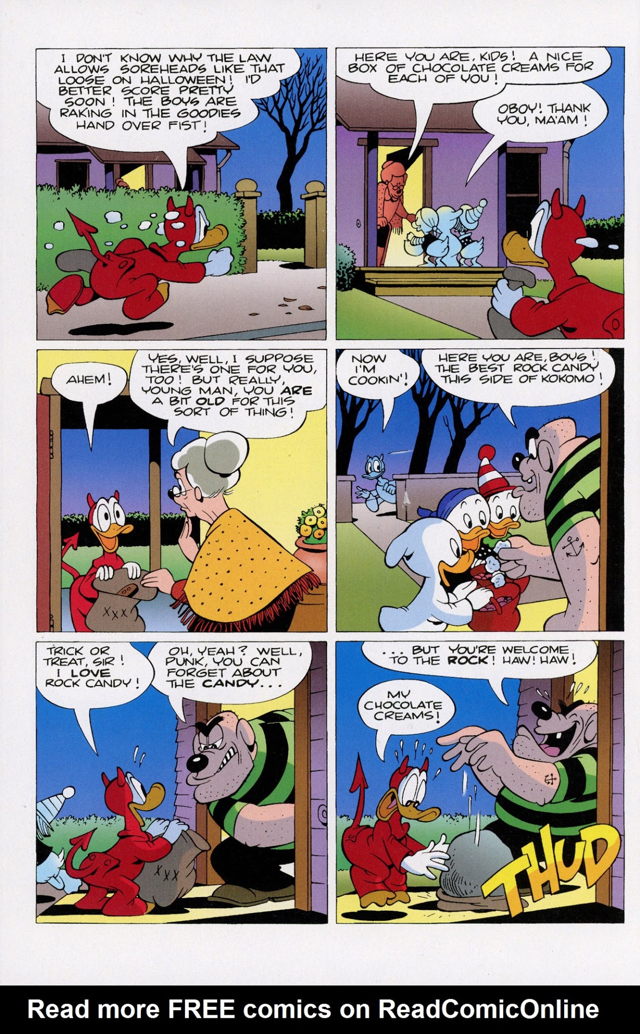 Read online Donald Duck's Halloween Scream! comic -  Issue #1 - 6