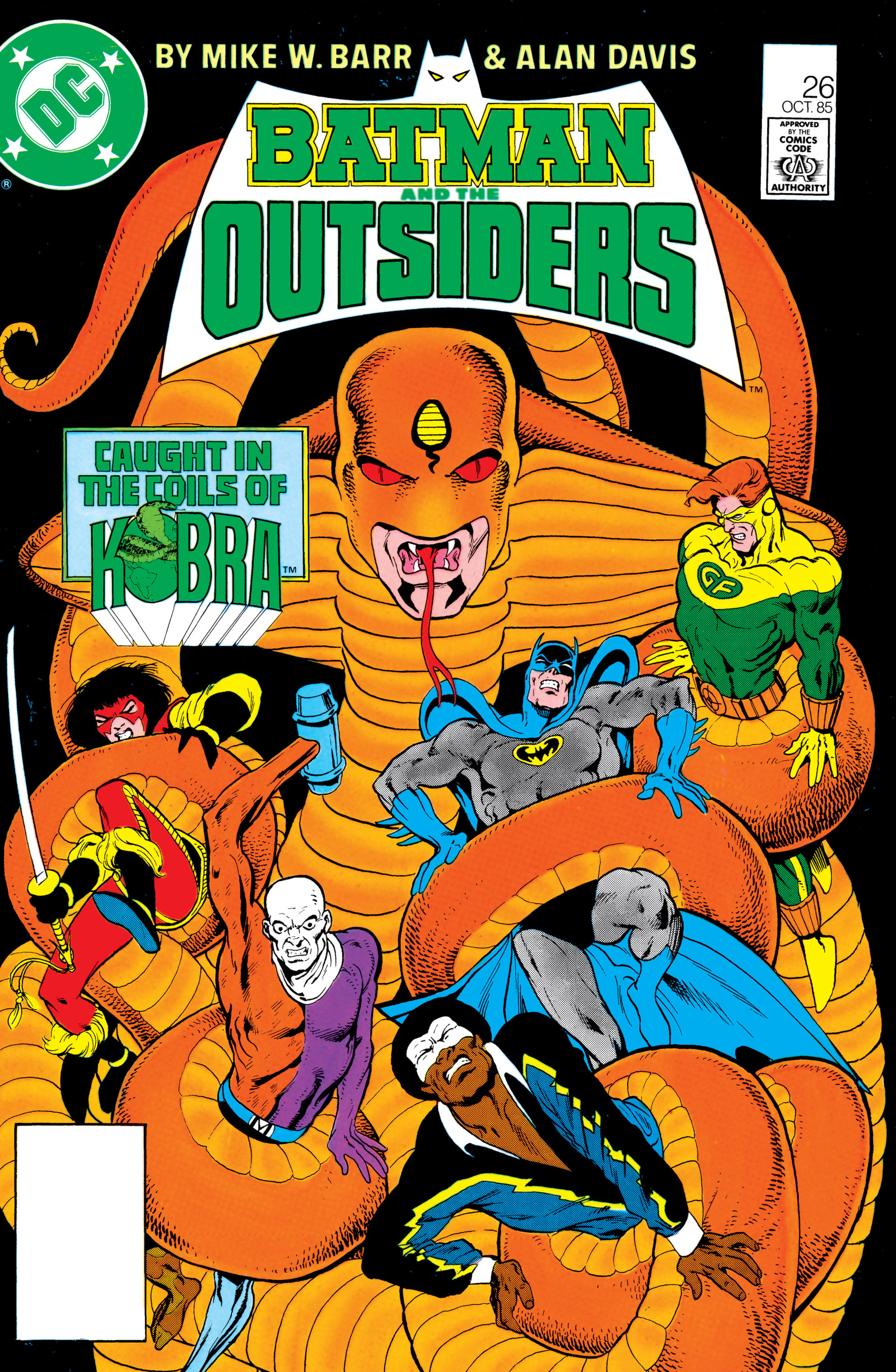 Read online Batman and the Outsiders (1983) comic -  Issue #26 - 1