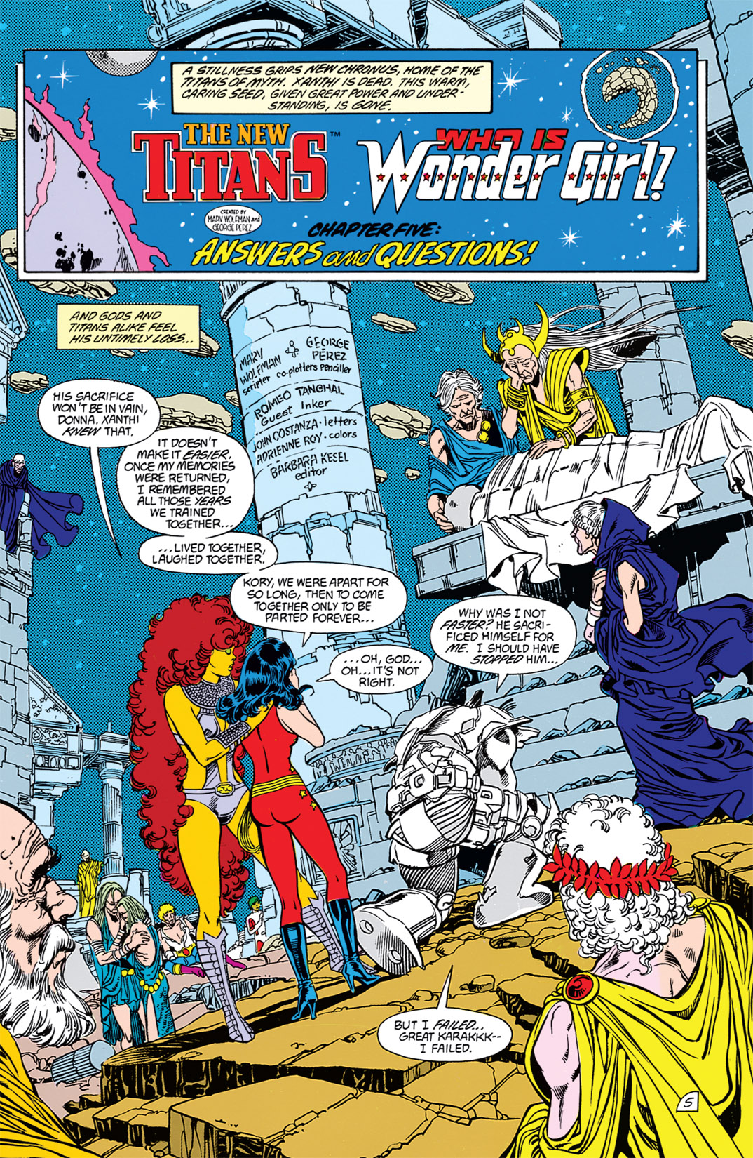 Read online The New Titans (1988) comic -  Issue #54 - 6