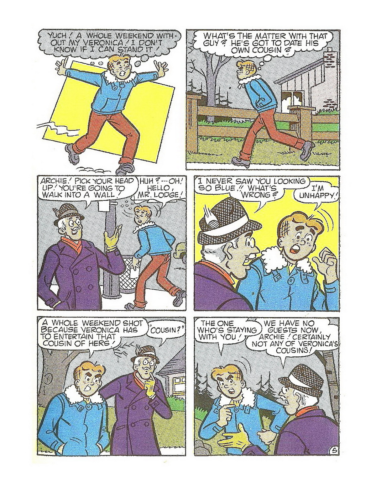 Read online Betty and Veronica Digest Magazine comic -  Issue #29 - 60