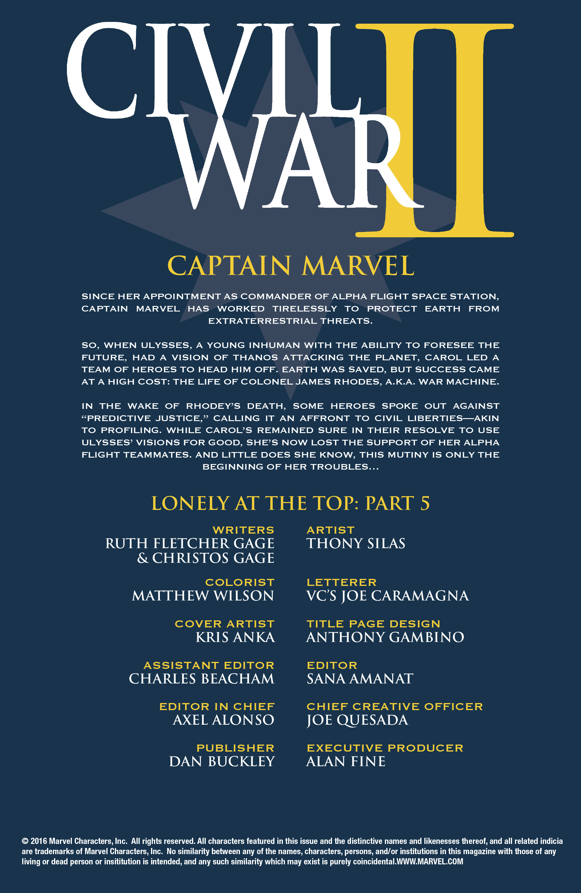 Read online Captain Marvel (2016) comic -  Issue #10 - 2