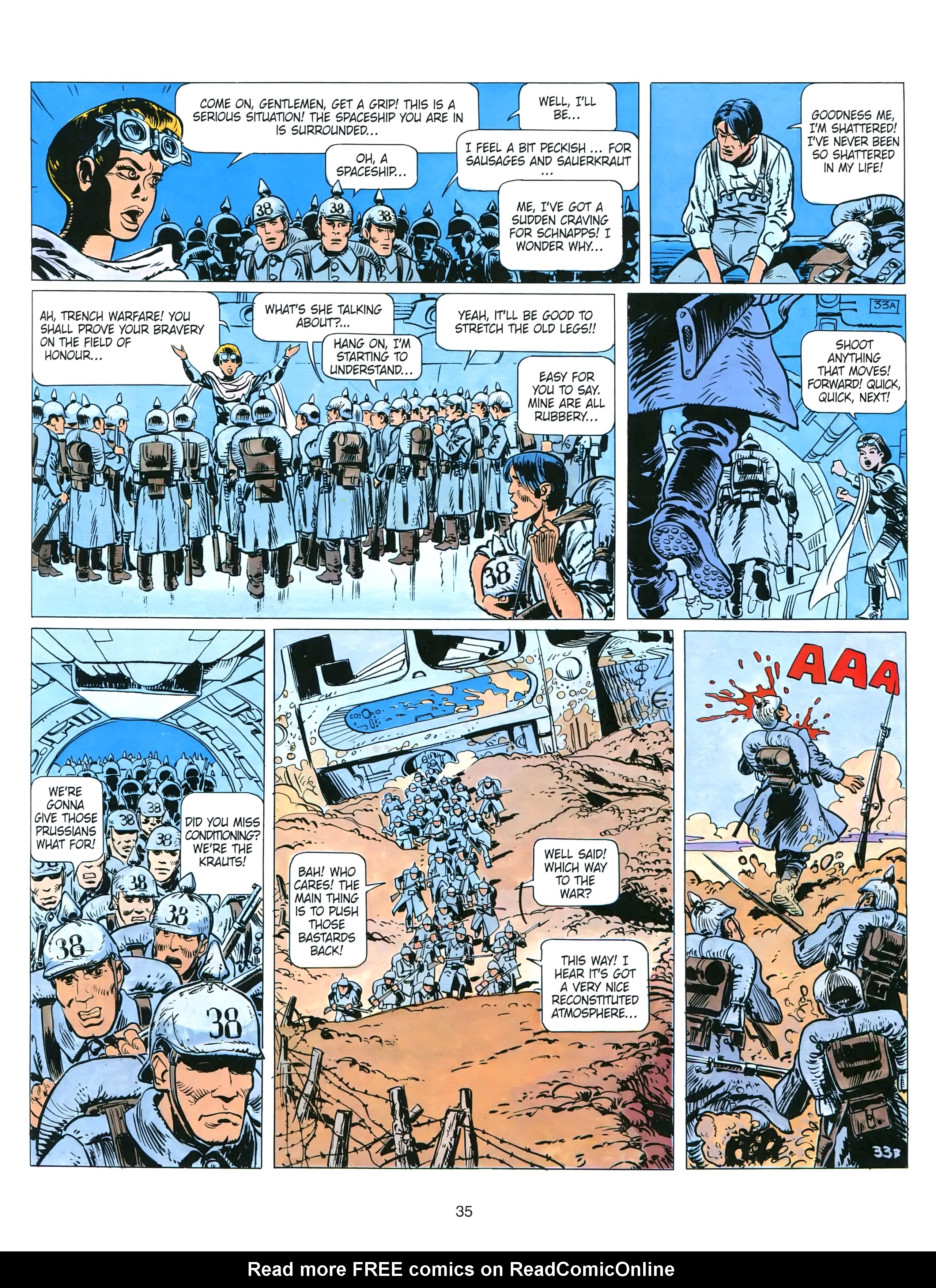 Read online Valerian and Laureline comic -  Issue #7 - 37