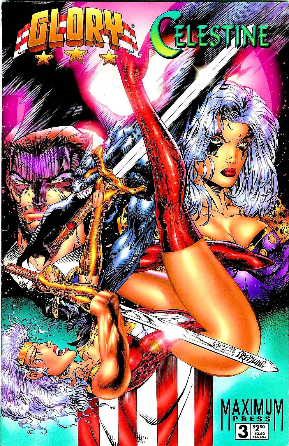 Read online Glory/Celestine: Dark Angel comic -  Issue #3 - 1