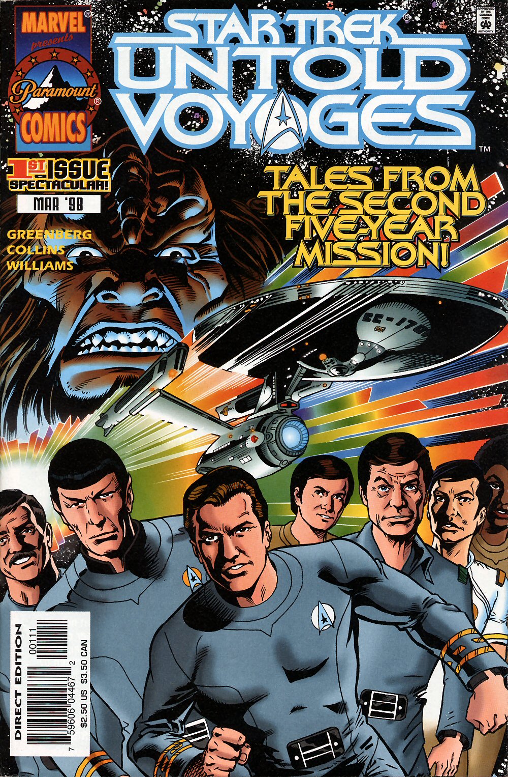 Read online Star Trek: Untold Voyages comic -  Issue #1 - 1