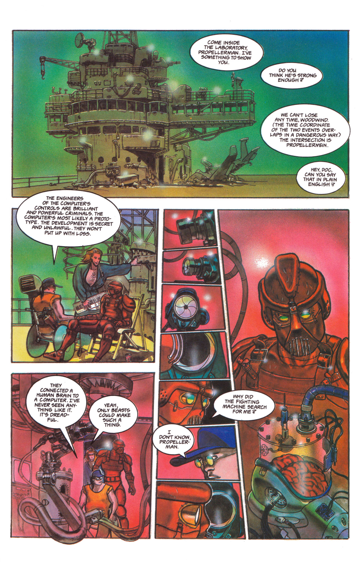 Read online Propellerman comic -  Issue #3 - 3