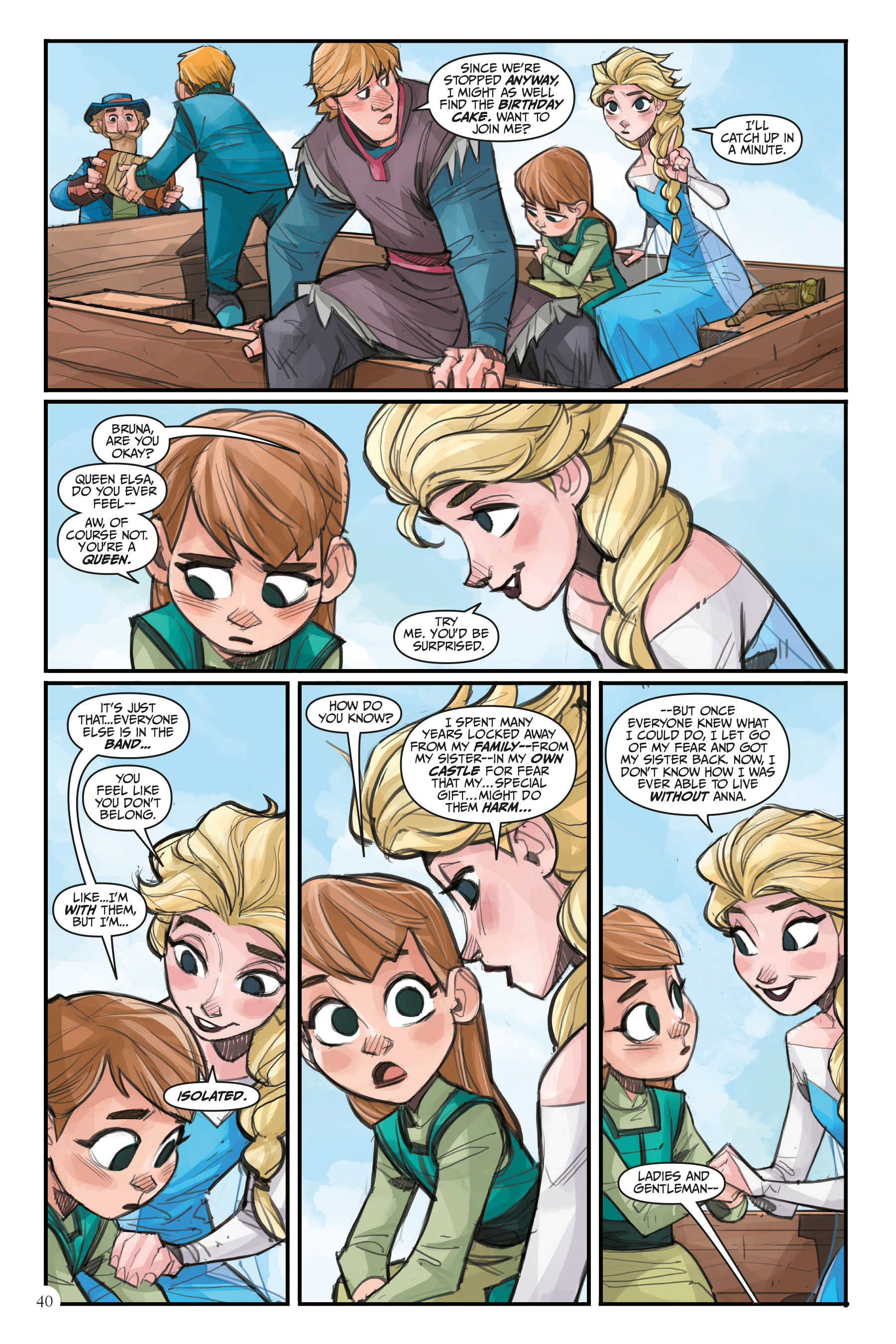 Read online Disney Frozen: Reunion Road comic -  Issue # _TPB - 39