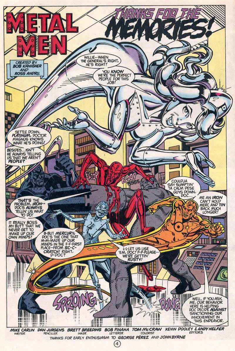 Read online Metal Men (1993) comic -  Issue #1 - 6