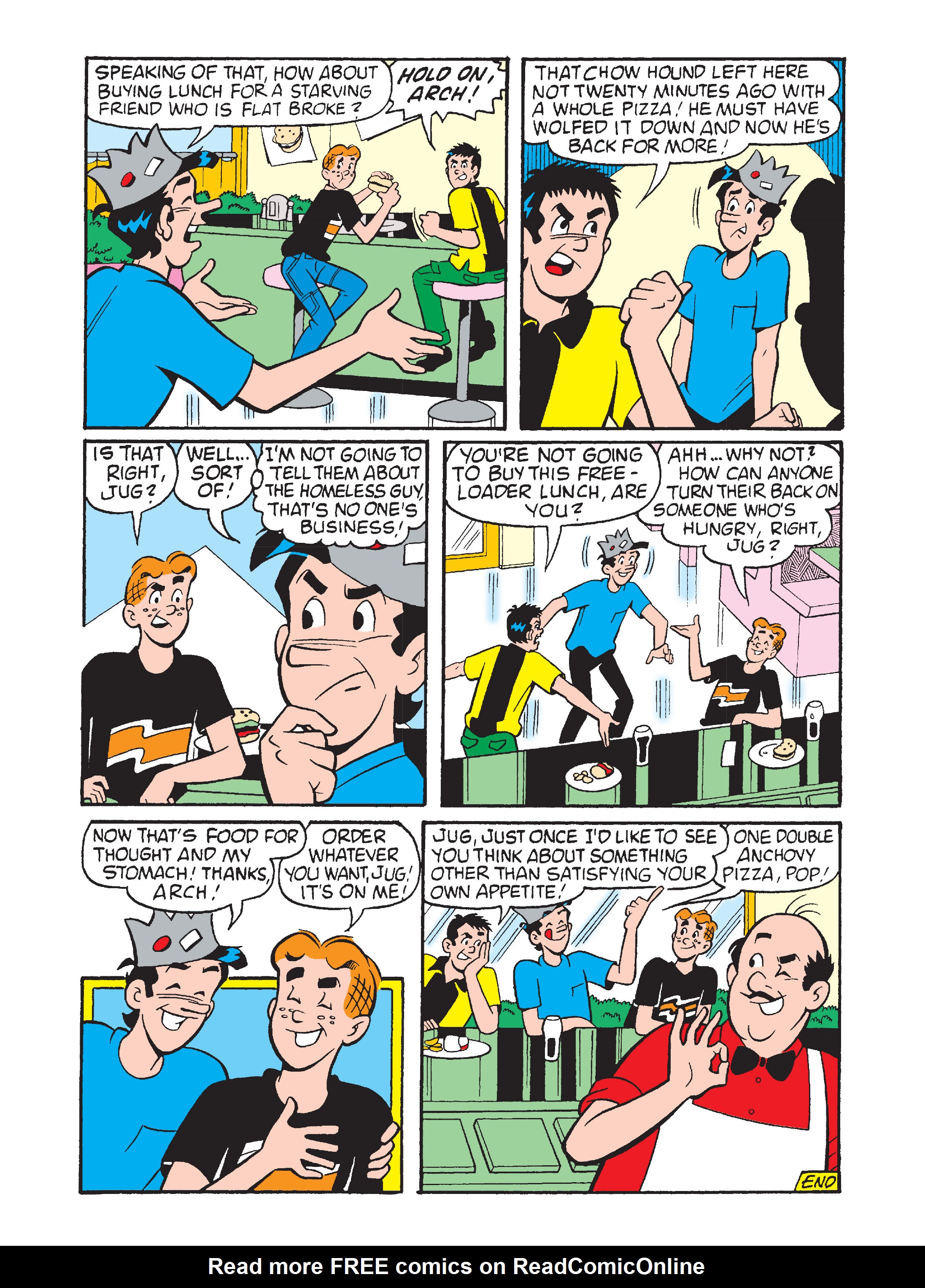 Read online Jughead and Archie Double Digest comic -  Issue #5 - 122