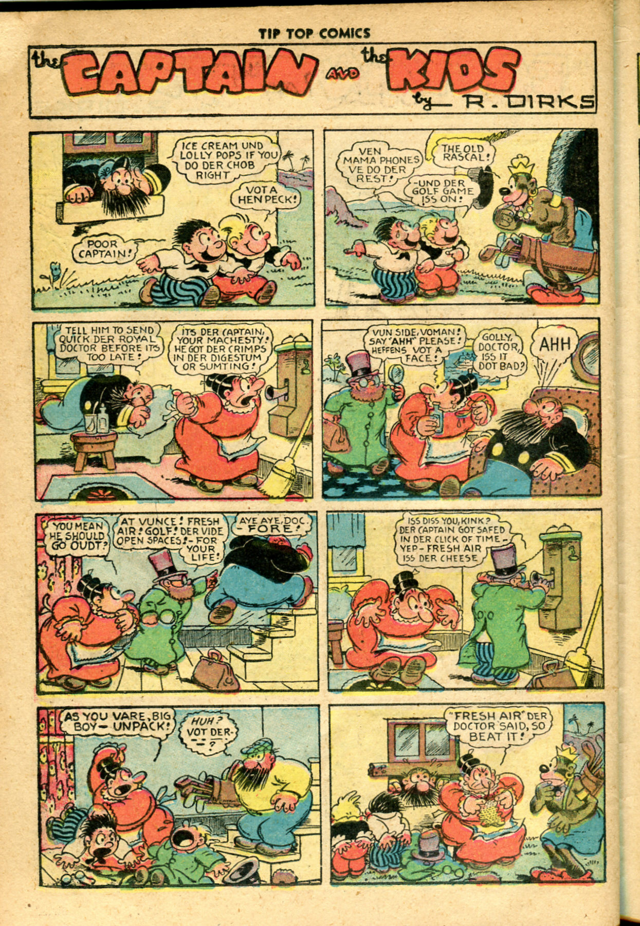 Read online Tip Top Comics comic -  Issue #134 - 36