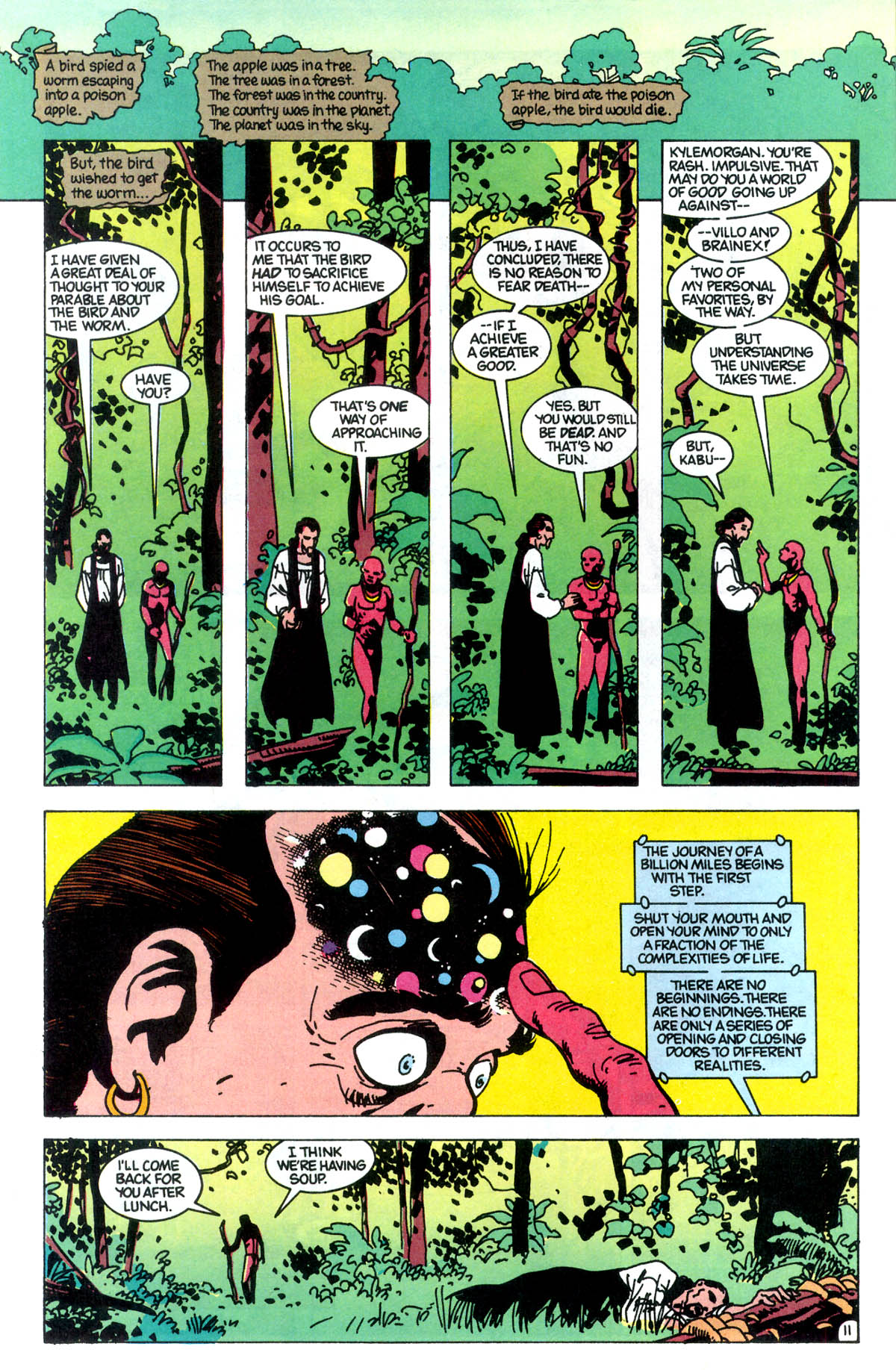 Read online Challengers of the Unknown (1991) comic -  Issue #5 - 14