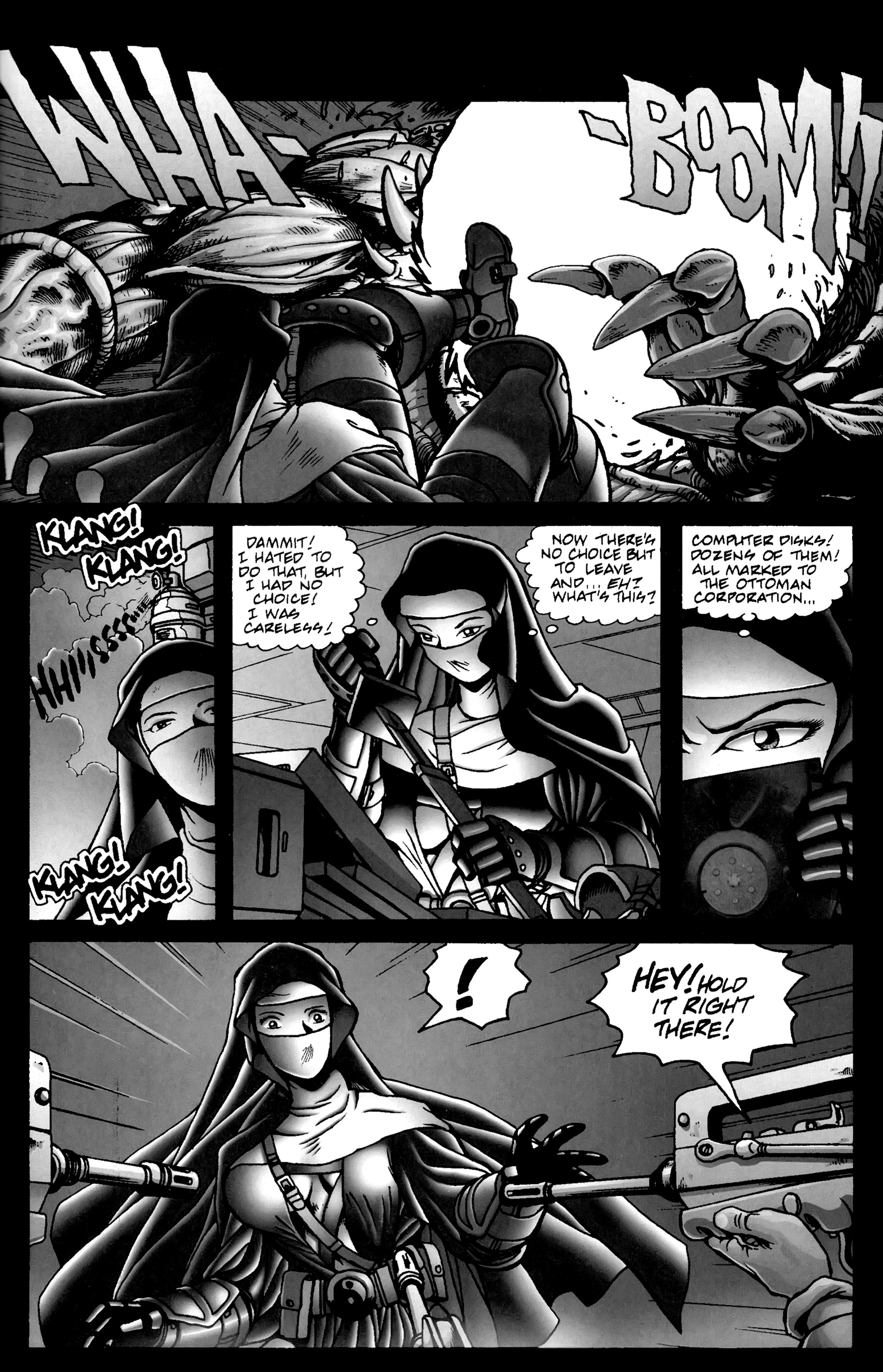 Read online Warrior Nun Areala:  Dangerous Game comic -  Issue #3 - 32