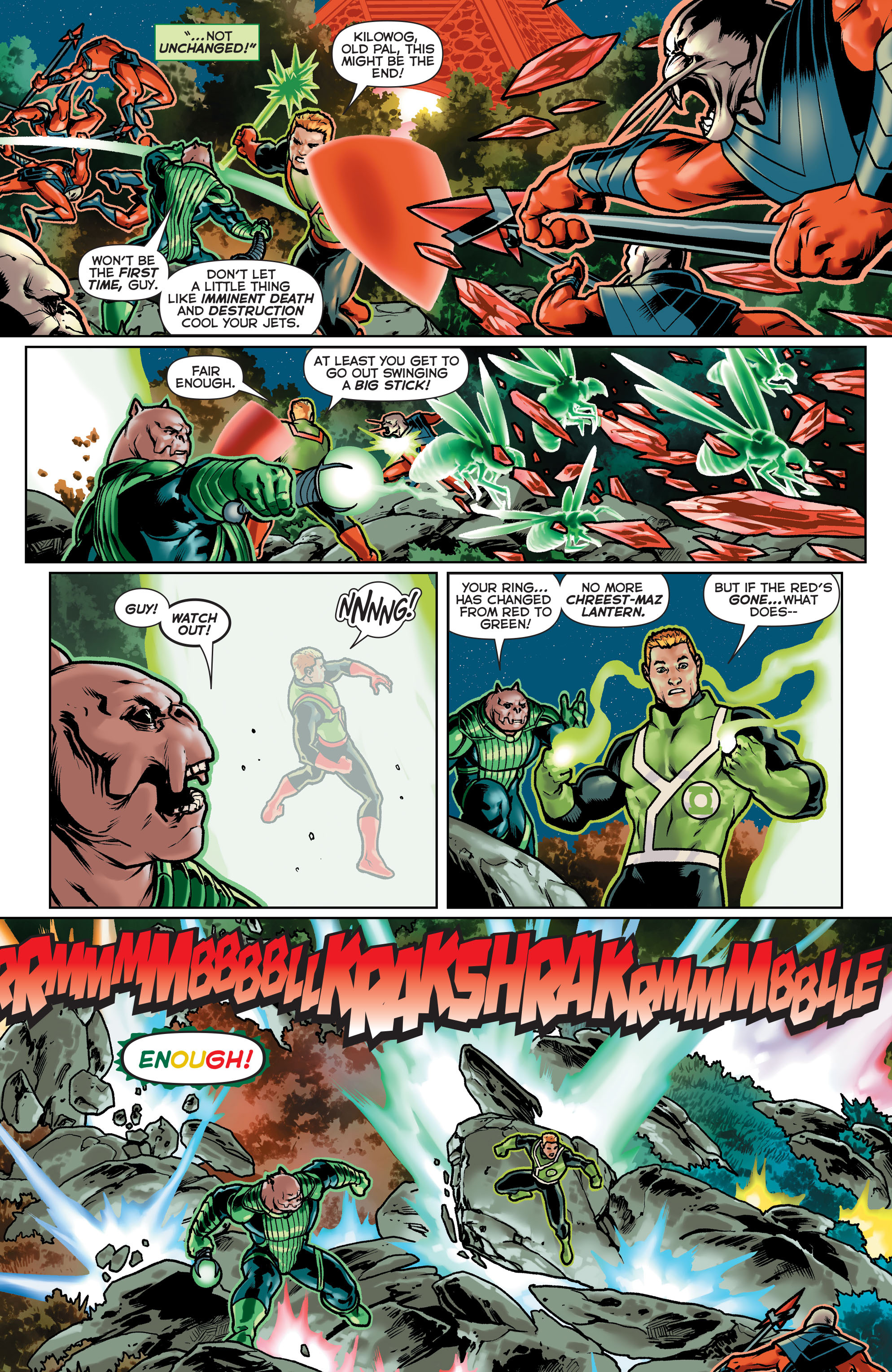 Read online Green Lantern: Lost Army comic -  Issue #6 - 12