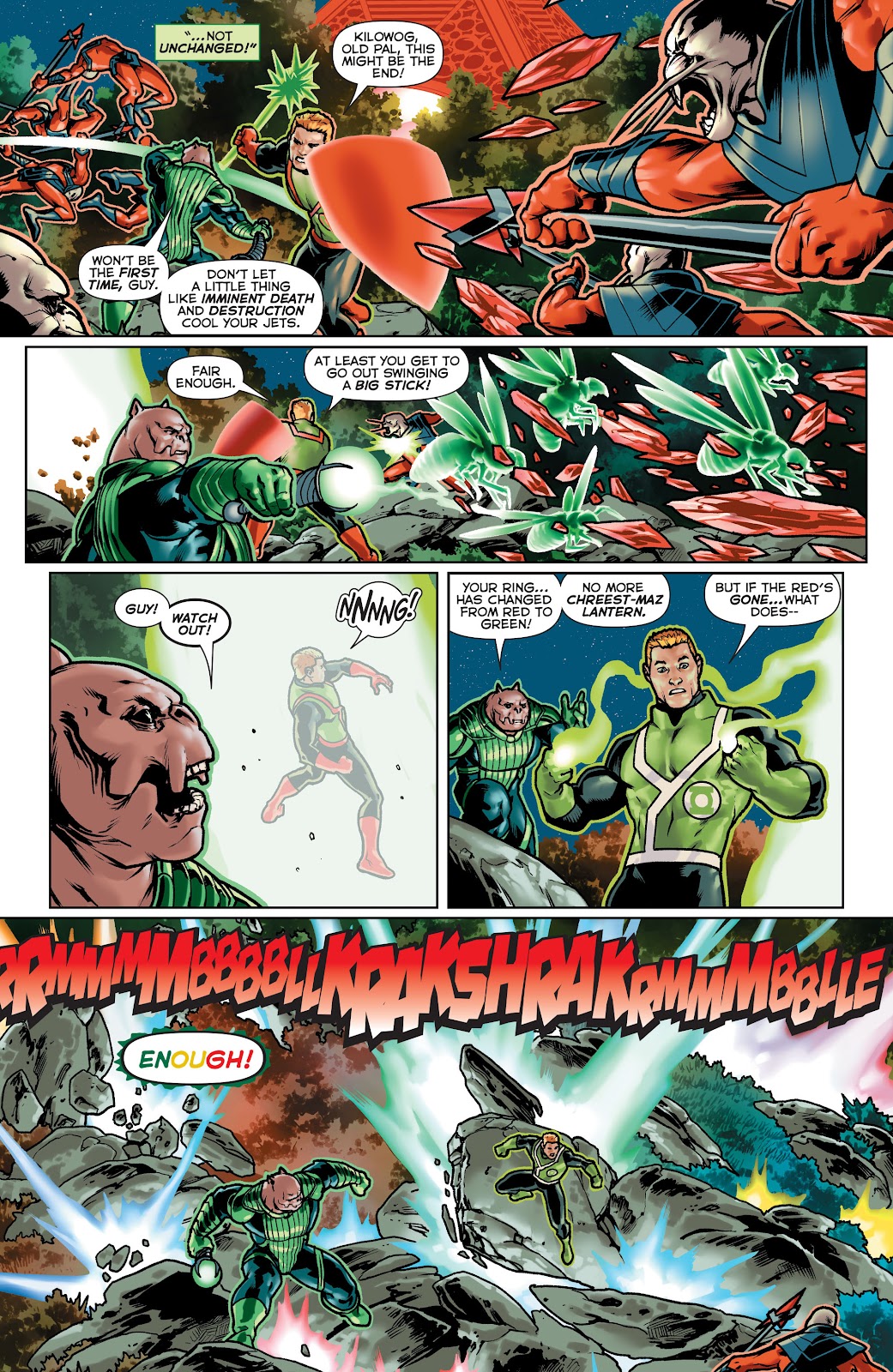 Green Lantern: Lost Army issue 6 - Page 12