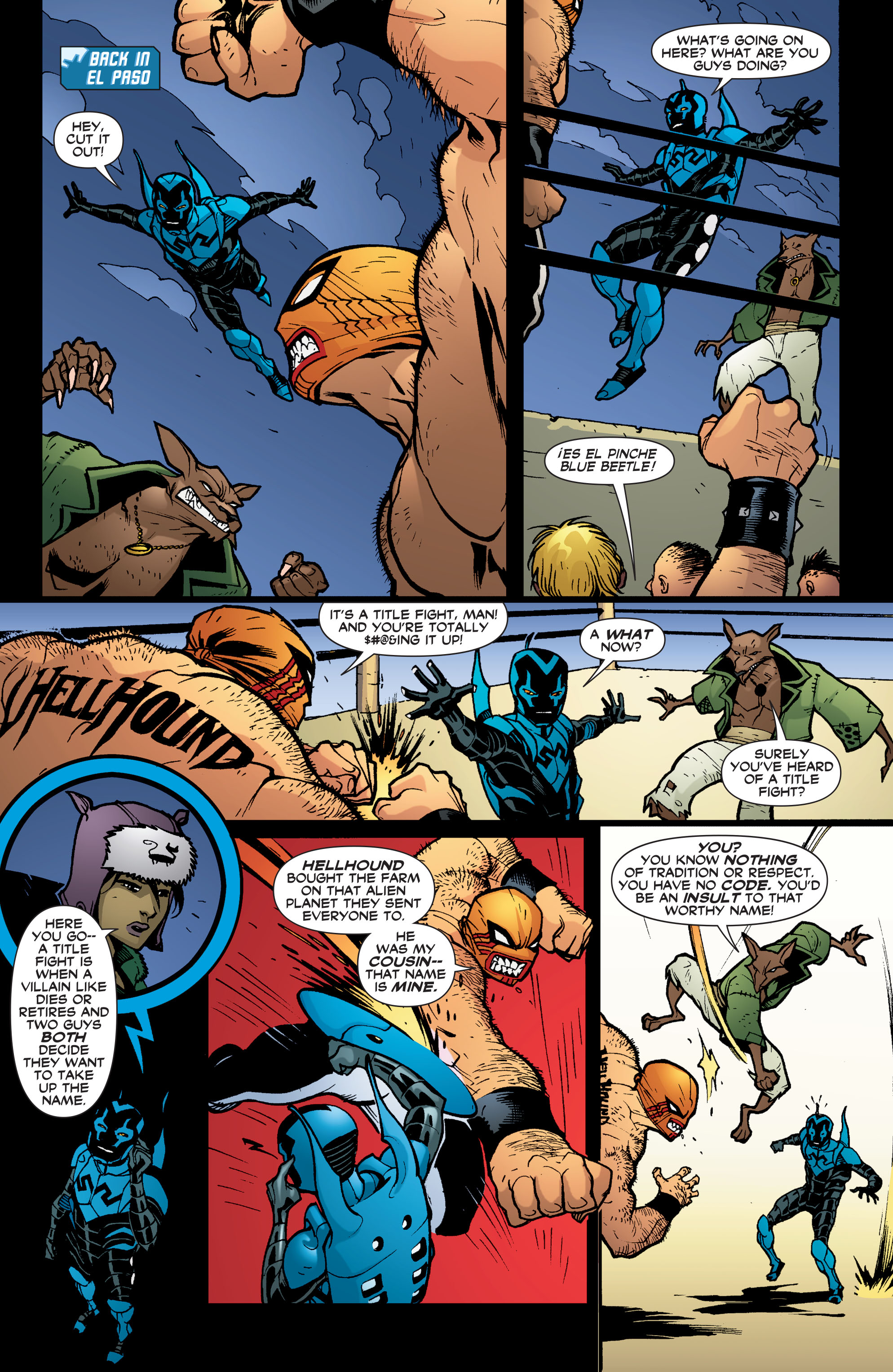 Read online Blue Beetle (2006) comic -  Issue #29 - 6