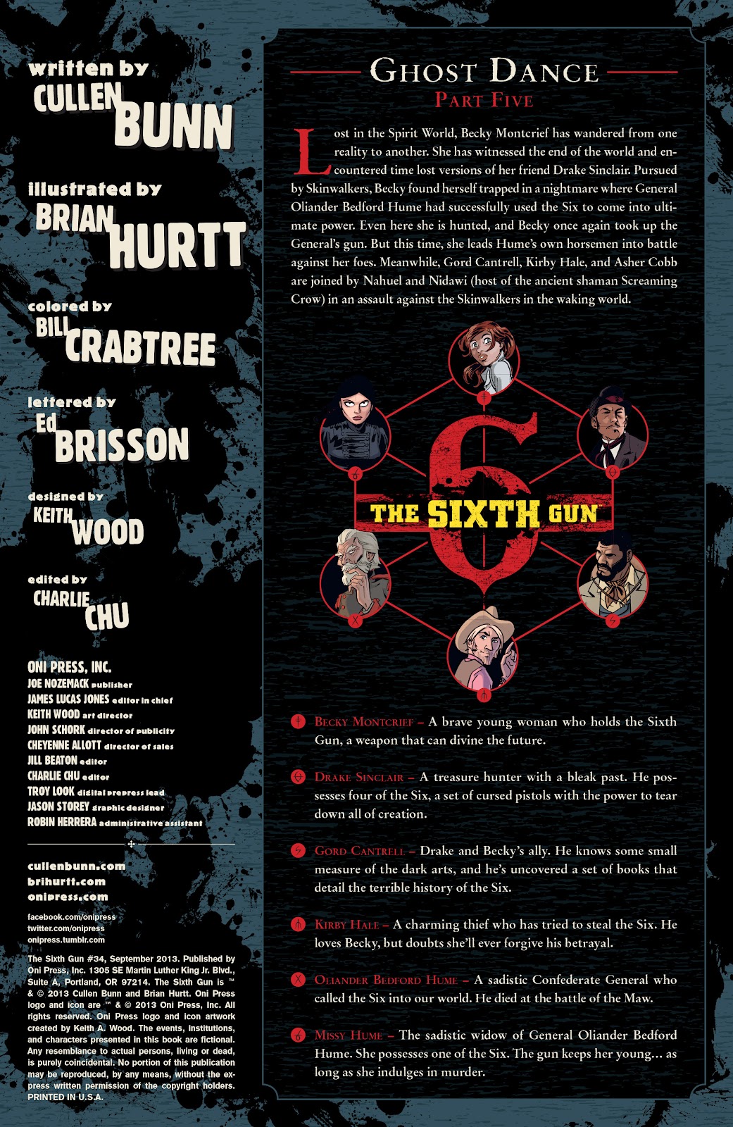 The Sixth Gun issue 34 - Page 2