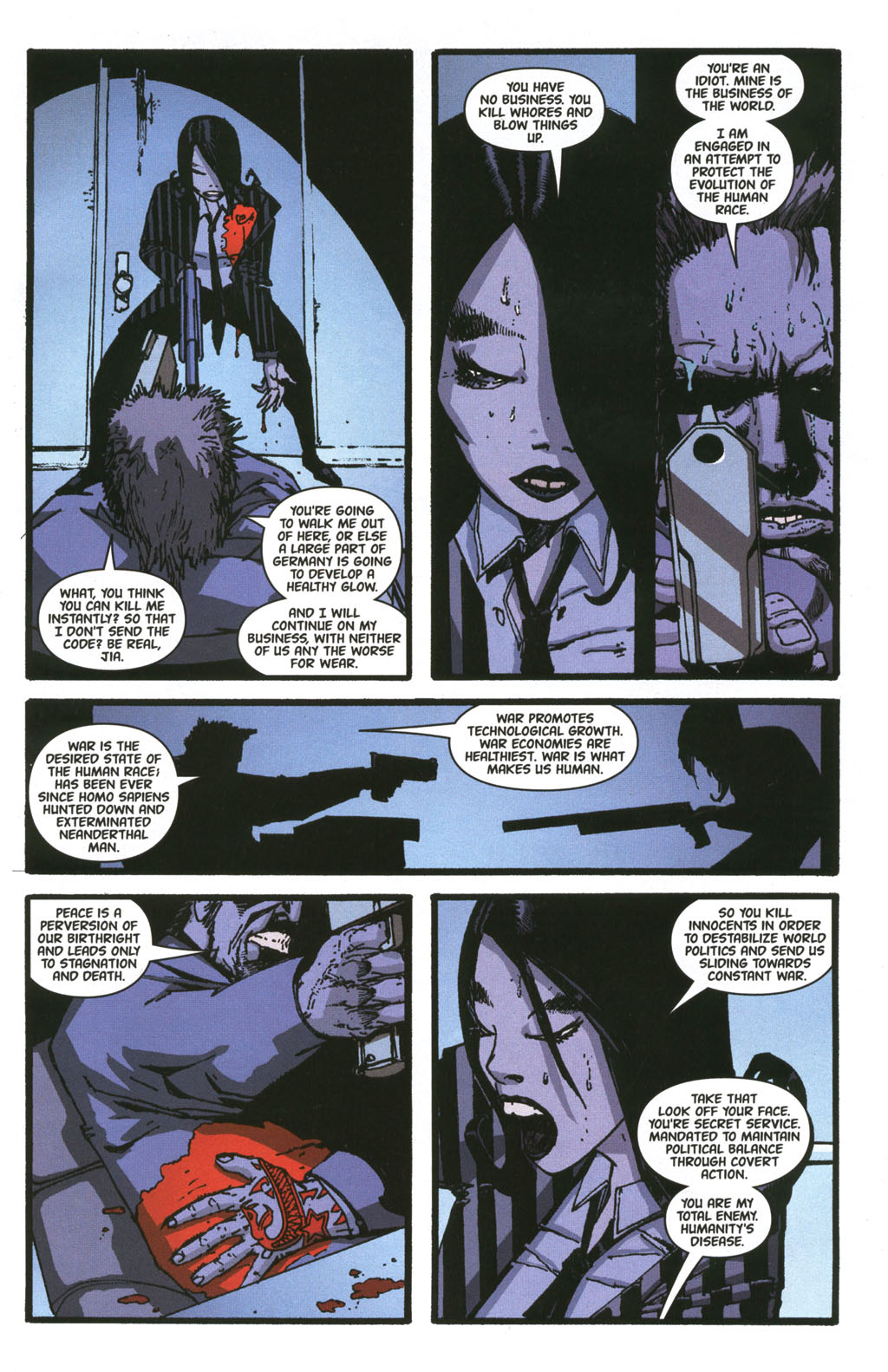 Read online Global Frequency comic -  Issue #7 - 19