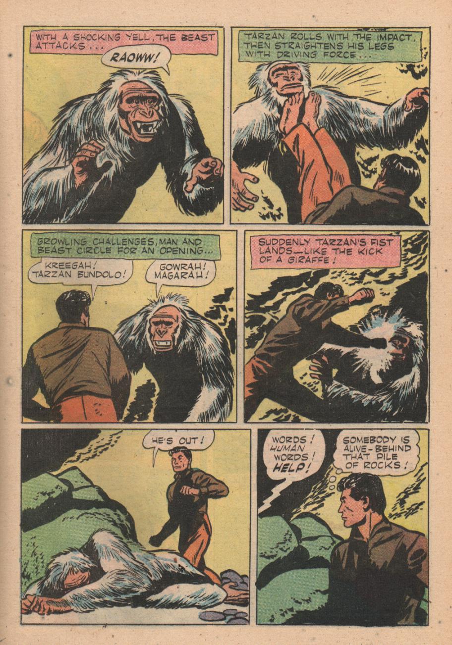 Read online Tarzan (1948) comic -  Issue #87 - 25