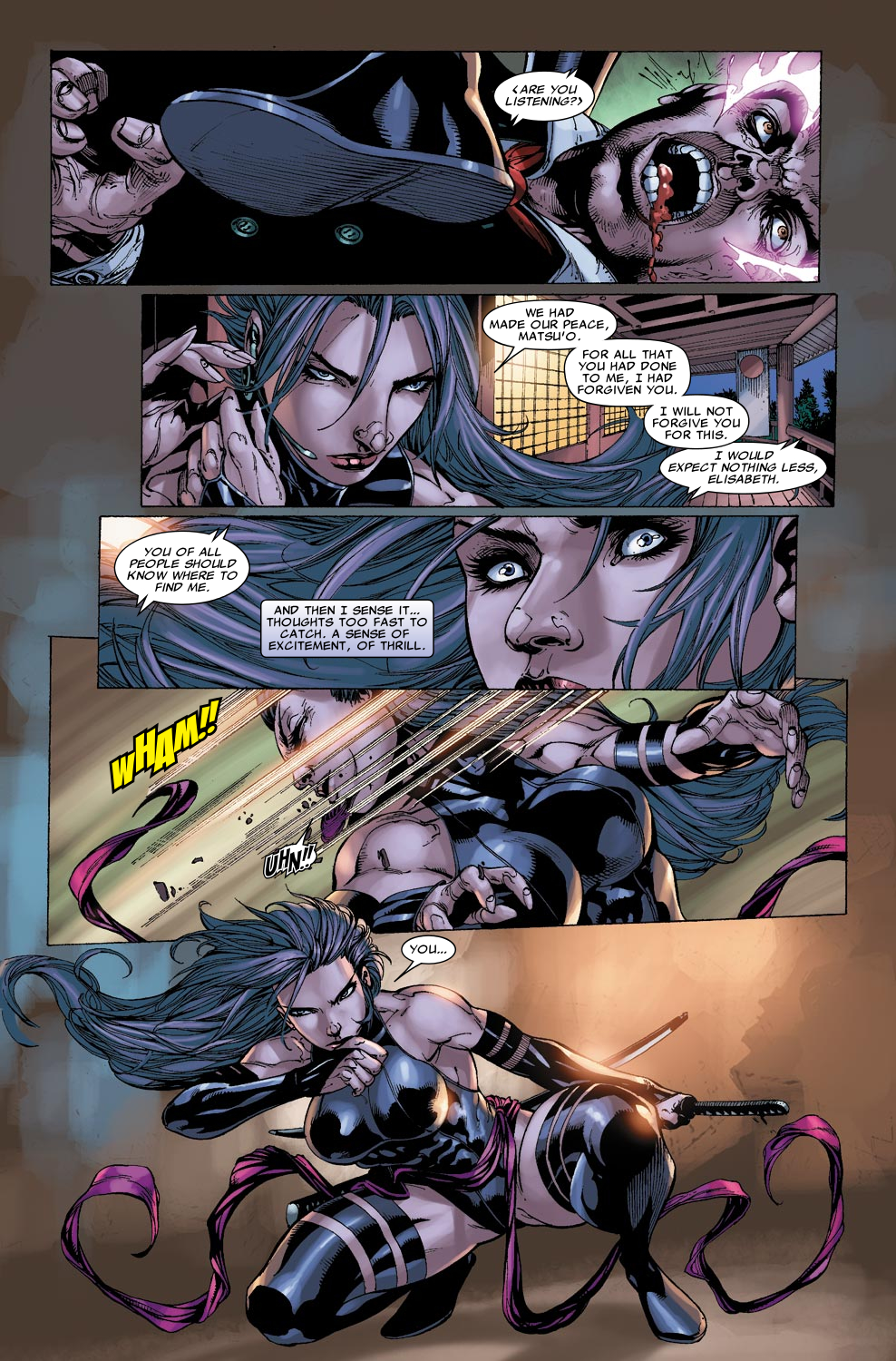 Read online Psylocke comic -  Issue #2 - 12