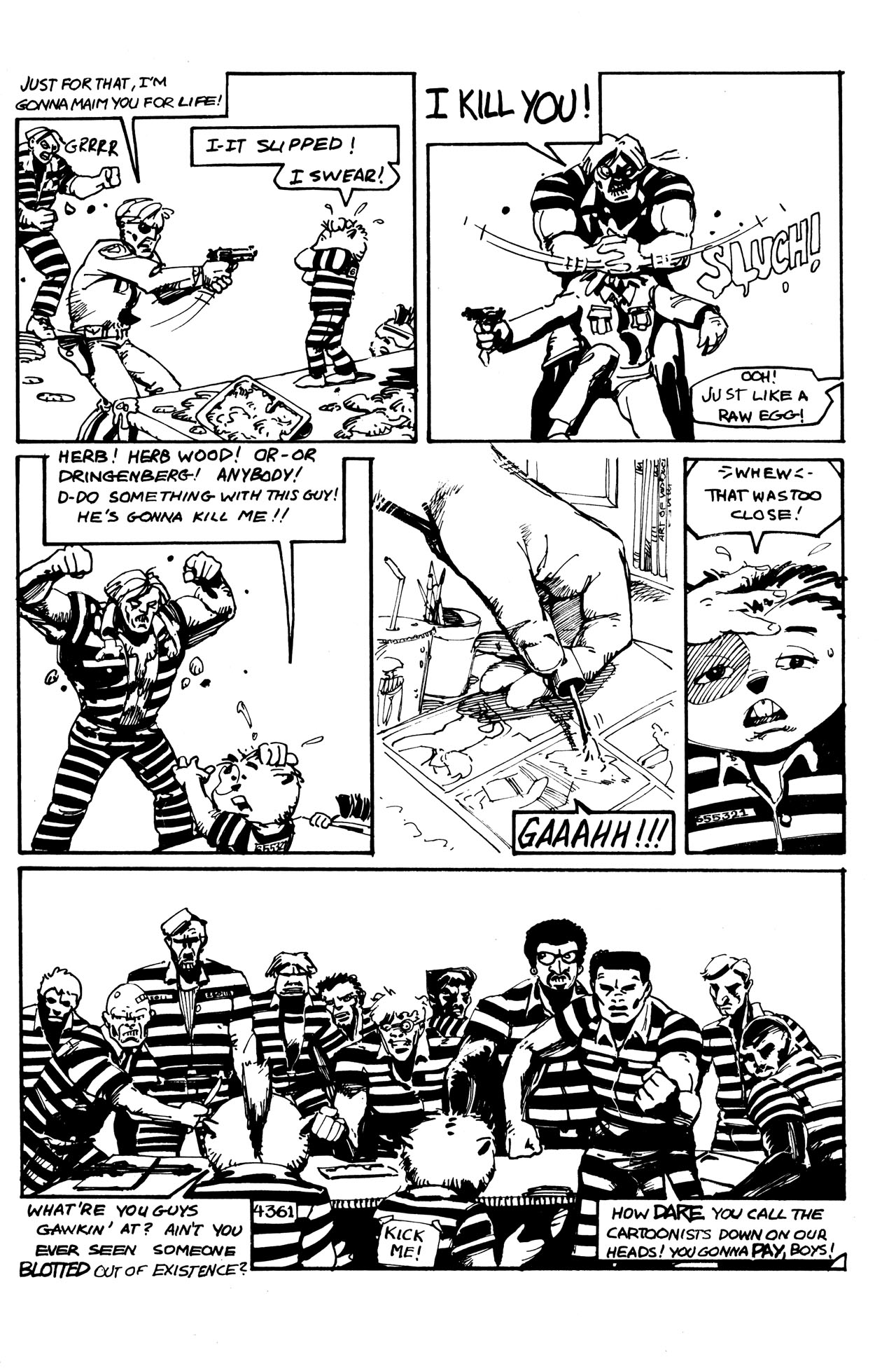 Read online Adolescent Radioactive Black Belt Hamsters comic -  Issue #3 - 19