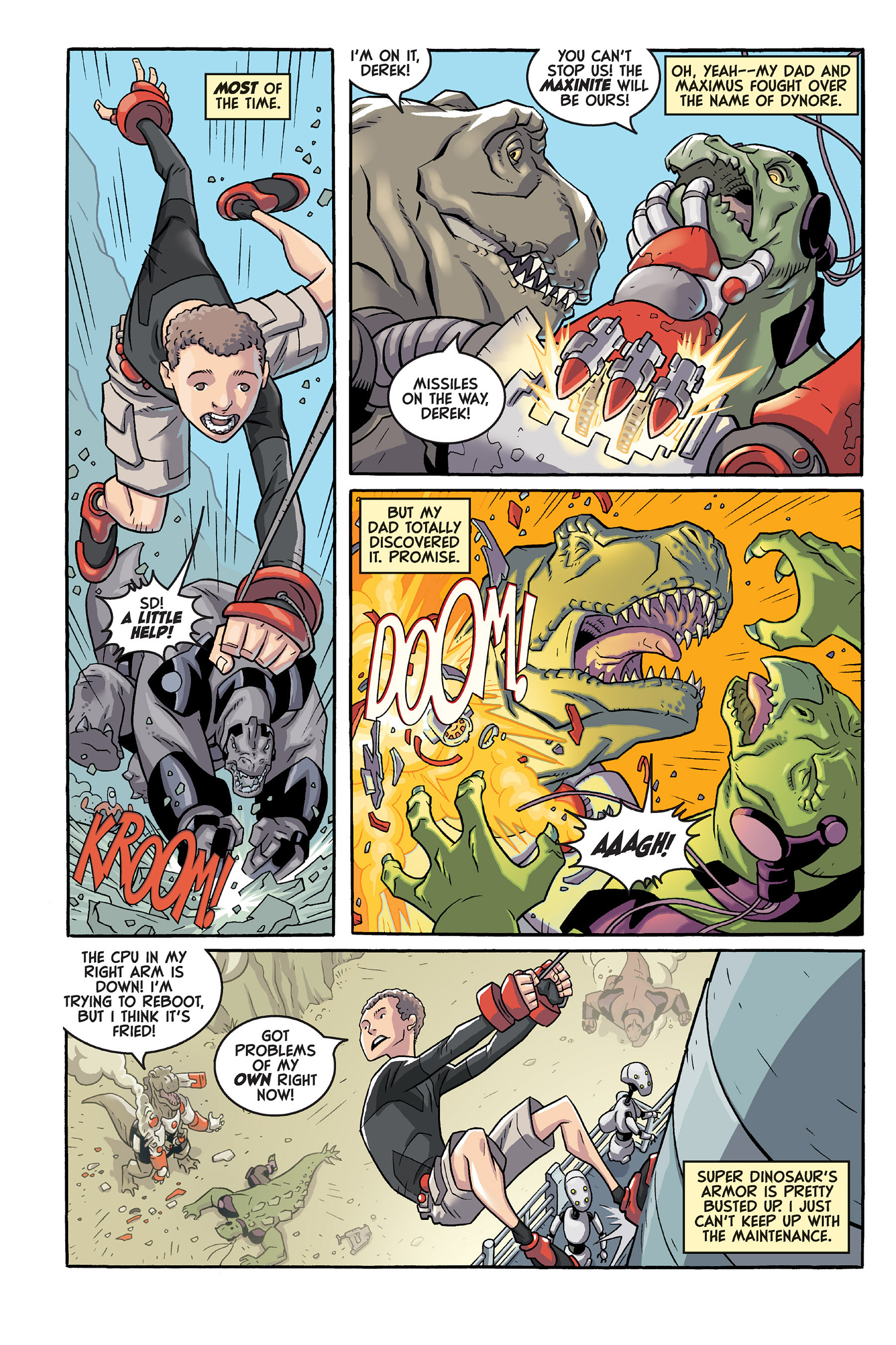 Read online Super Dinosaur (2011) comic -  Issue # _TPB 1 - 11