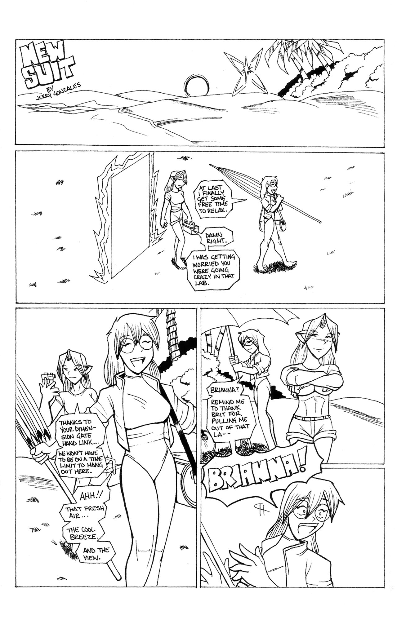 Read online Gold Digger Swimsuit Special comic -  Issue #14 - 11