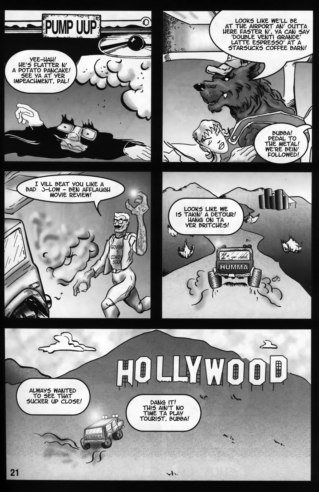 Read online Bubba the Redneck Werewolf comic -  Issue #5 - 23