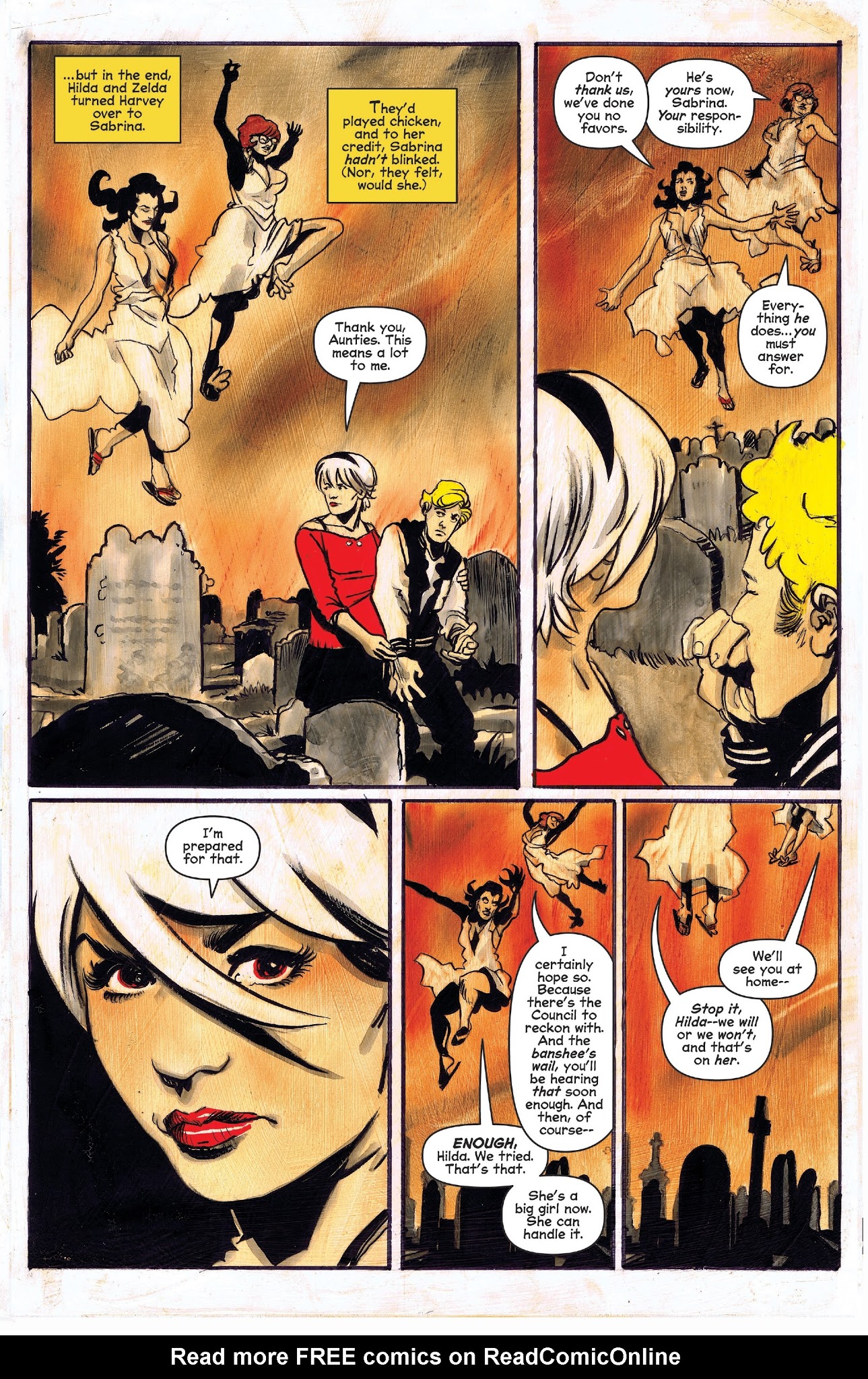 Read online Chilling Adventures of Sabrina comic -  Issue #8 - 27