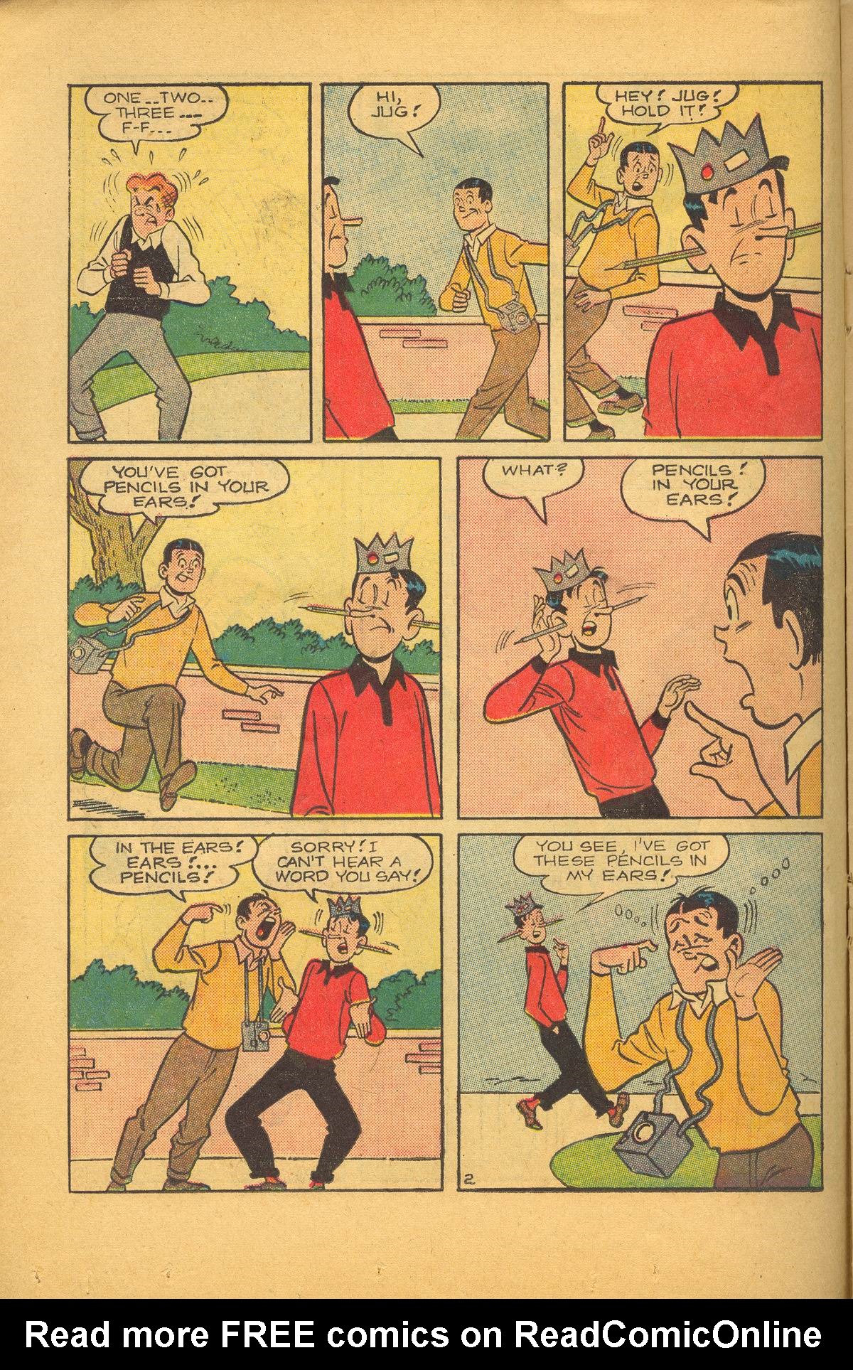 Read online Archie's Pal Jughead comic -  Issue #100 - 14