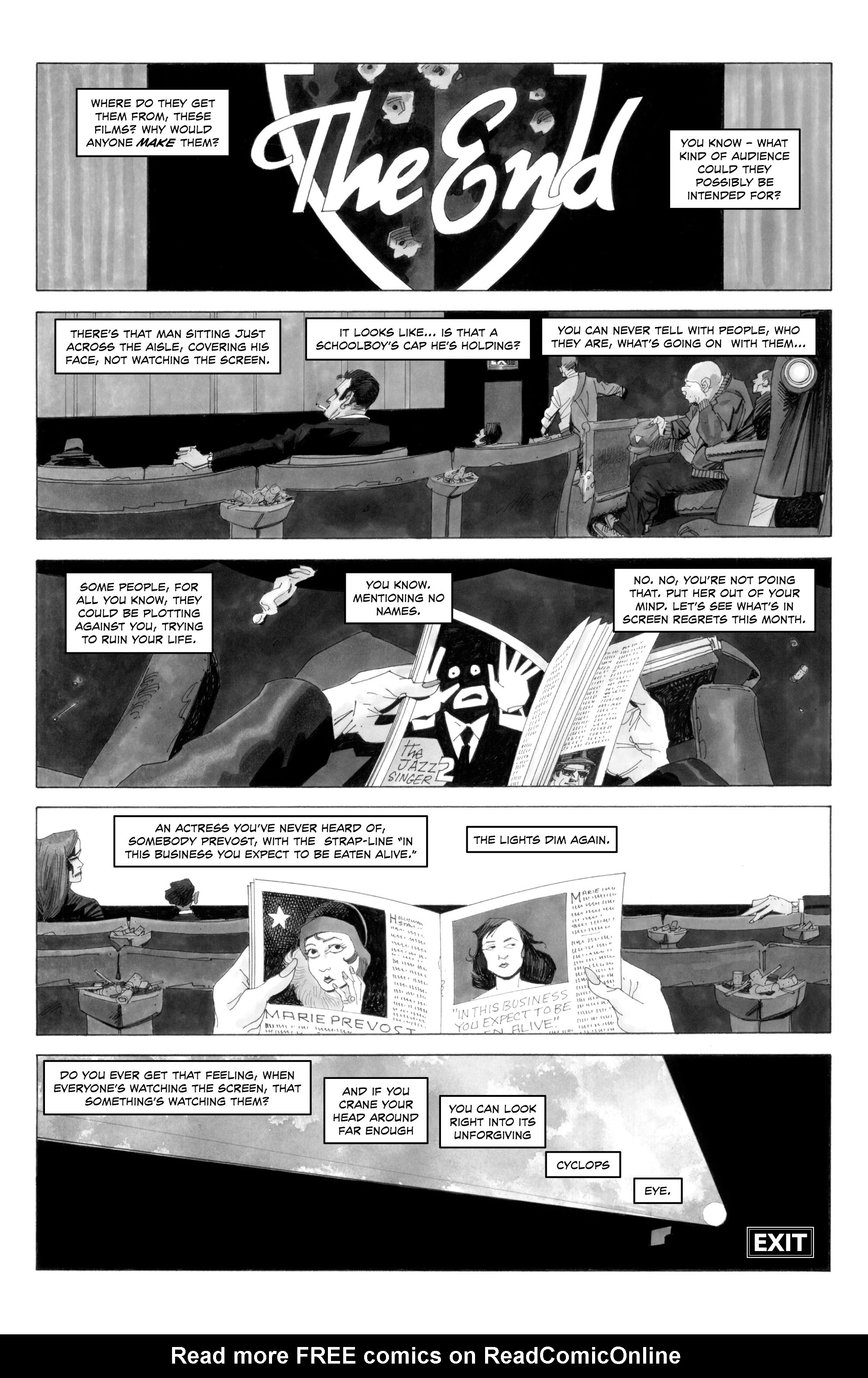 Read online Alan Moore's Cinema Purgatorio comic -  Issue #6 - 12