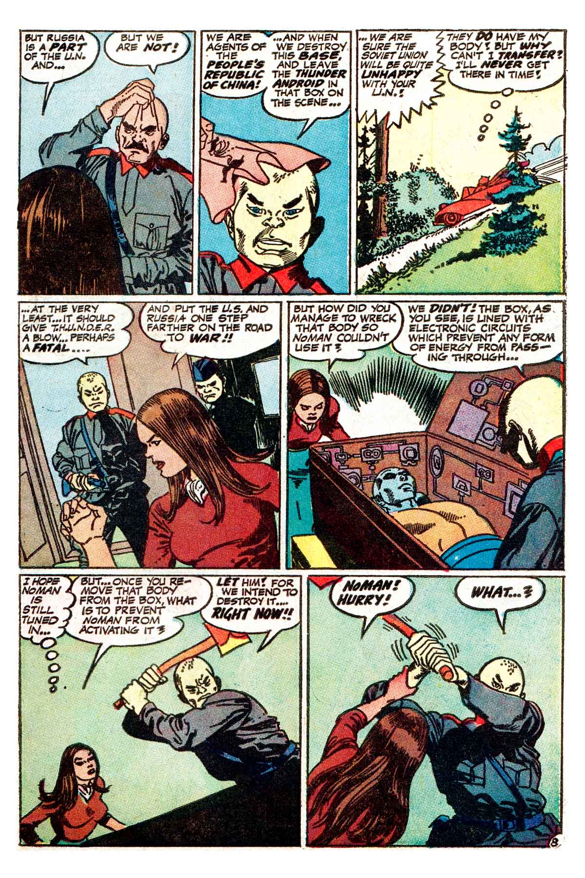 Read online T.H.U.N.D.E.R. Agents (1965) comic -  Issue #16 - 23