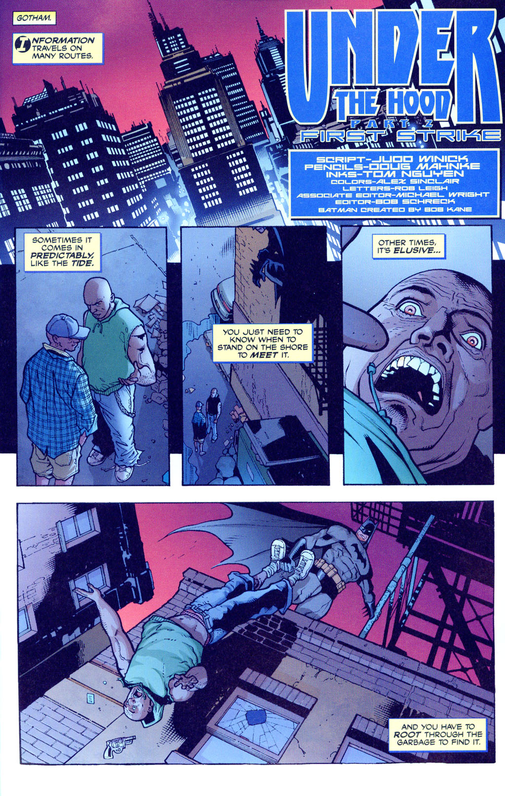 Read online Batman: Under The Hood comic -  Issue #2 - 2
