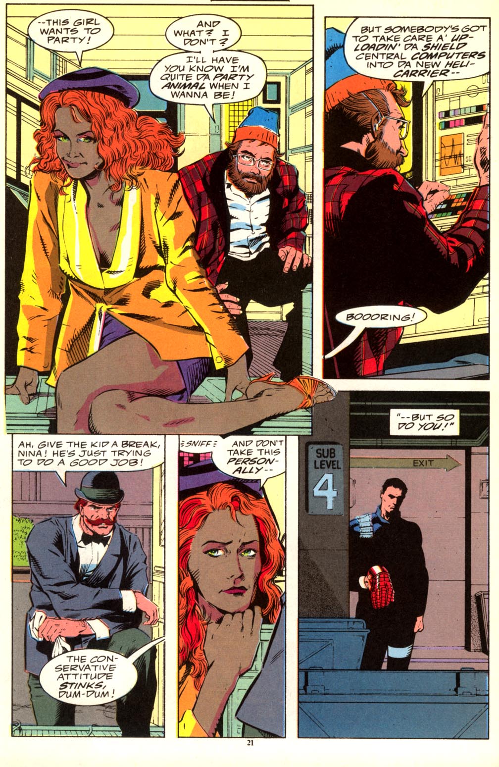 Read online Nick Fury, Agent of S.H.I.E.L.D. comic -  Issue #25 - 15