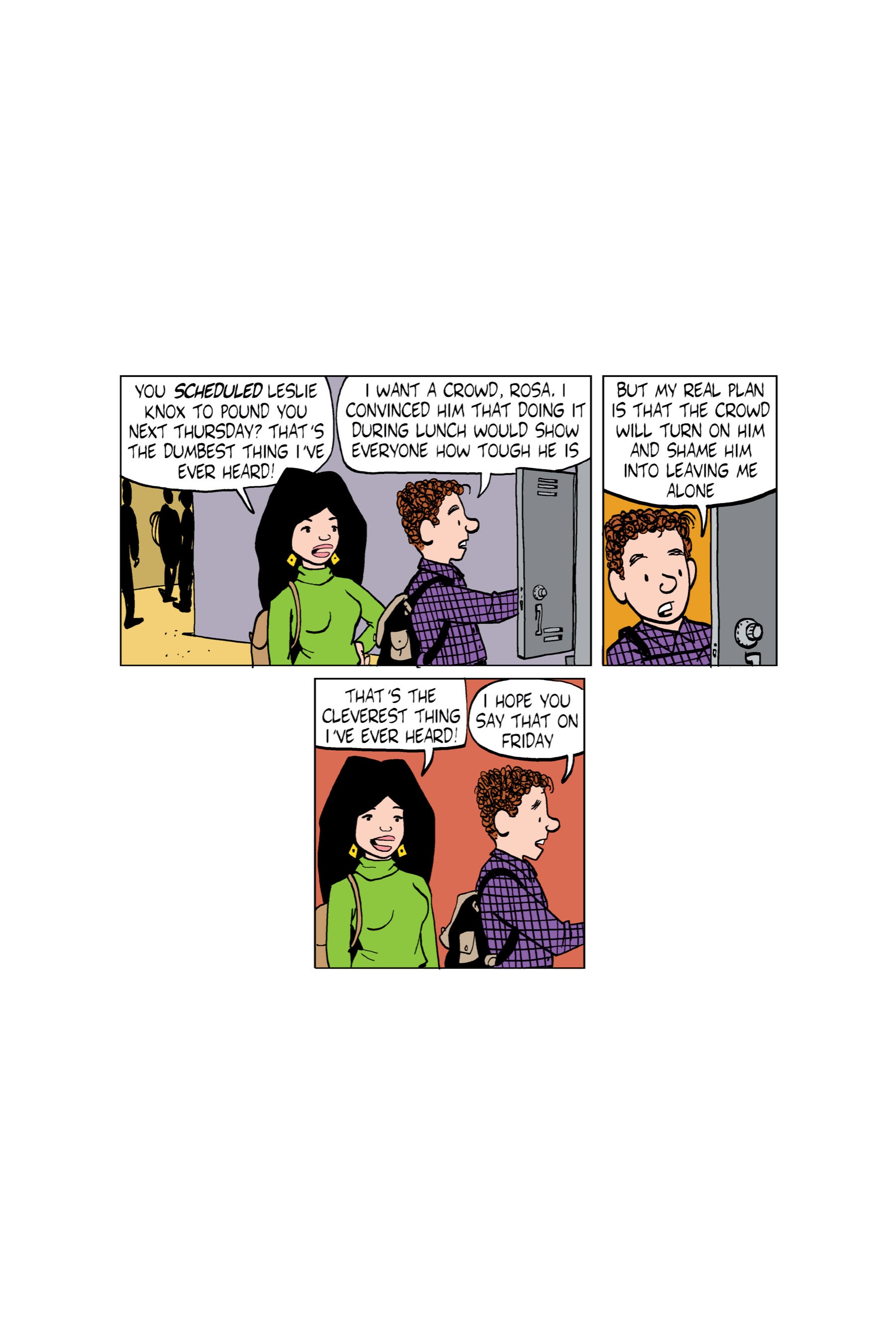 Read online Luann: Stress   Hormones = High School comic -  Issue # TPB - 57