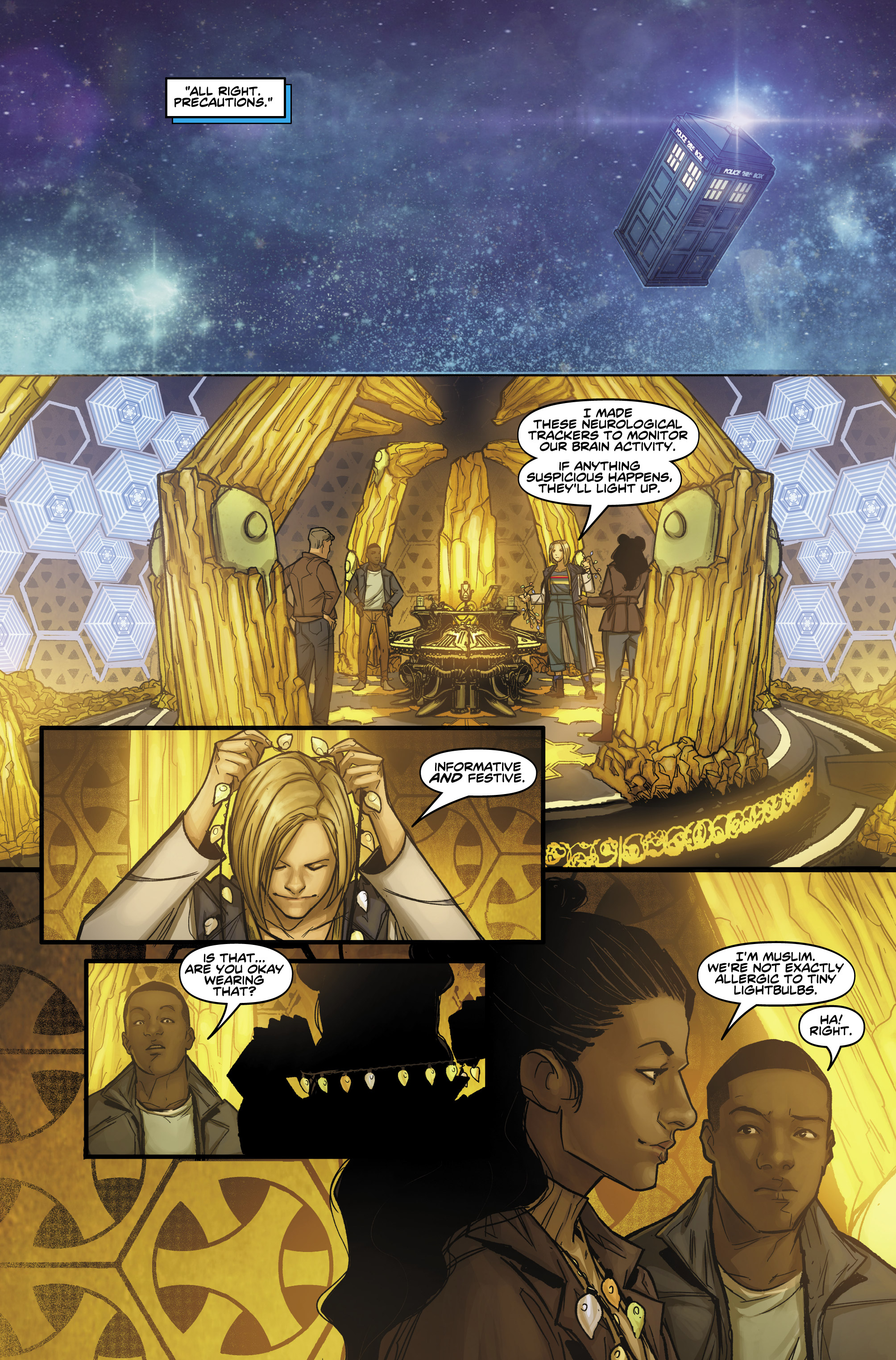 Read online Doctor Who: The Thirteenth Doctor Holiday Special comic -  Issue #1 - 26