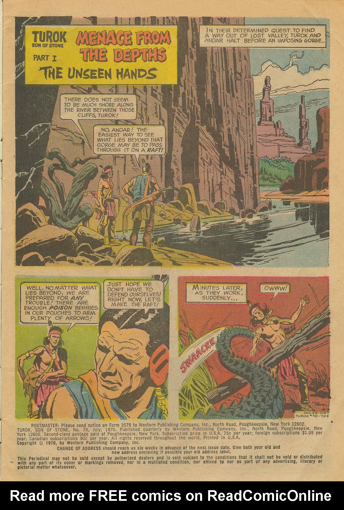 Read online Turok, Son of Stone comic -  Issue #70 - 3