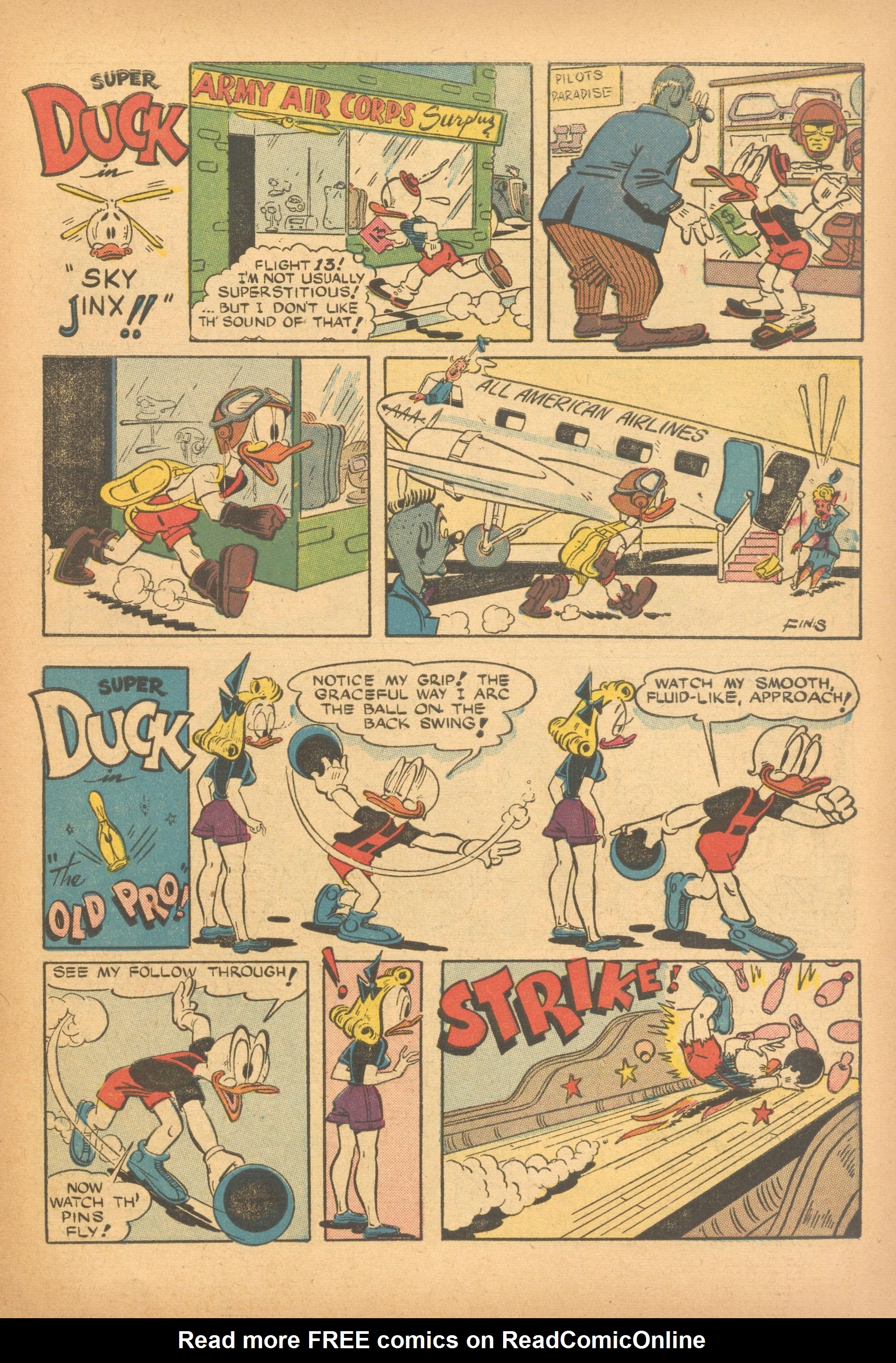 Read online Super Duck Comics comic -  Issue #61 - 9