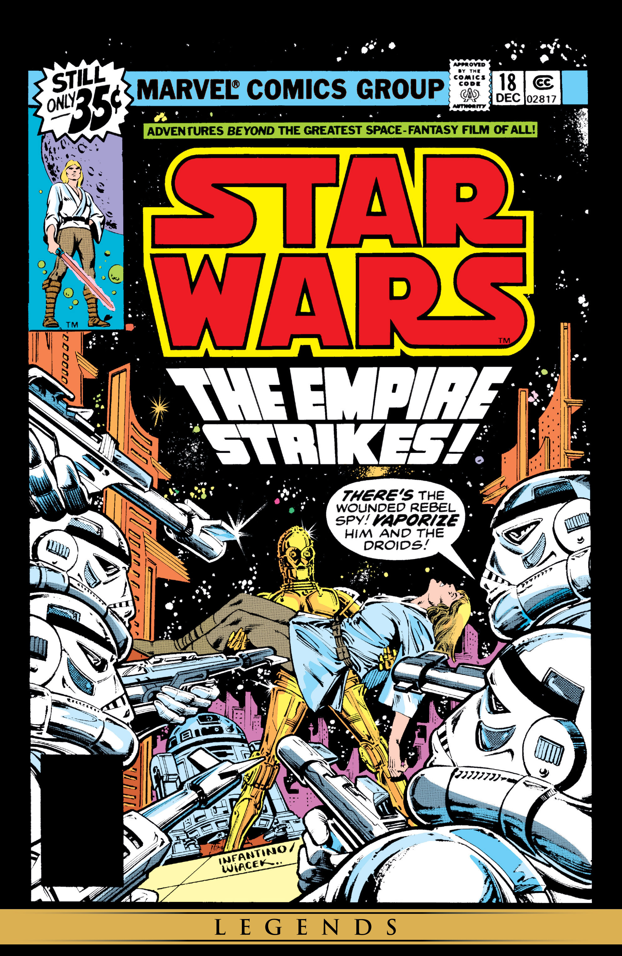 Read online Star Wars (1977) comic -  Issue #18 - 1