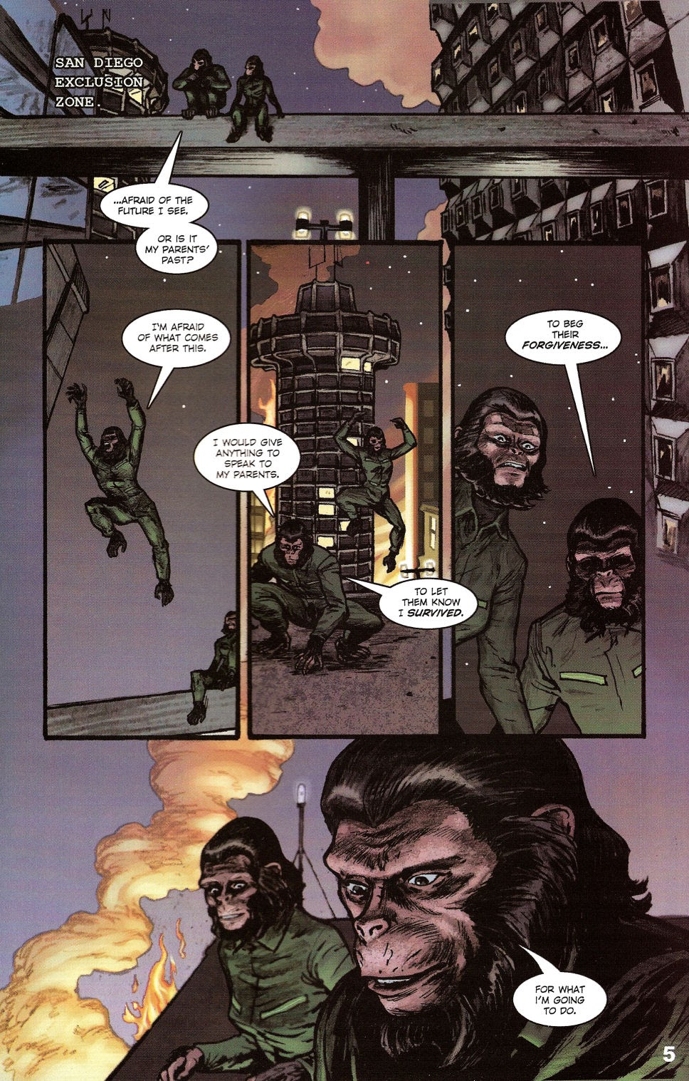Read online Revolution on the Planet of the Apes comic -  Issue #2 - 7