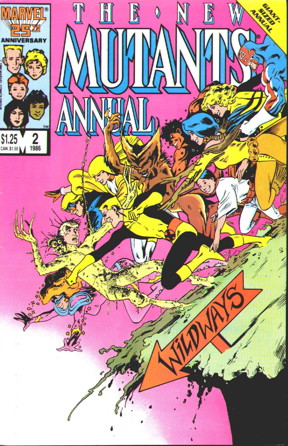 Read online The New Mutants comic -  Issue # _Annual 2 - 1